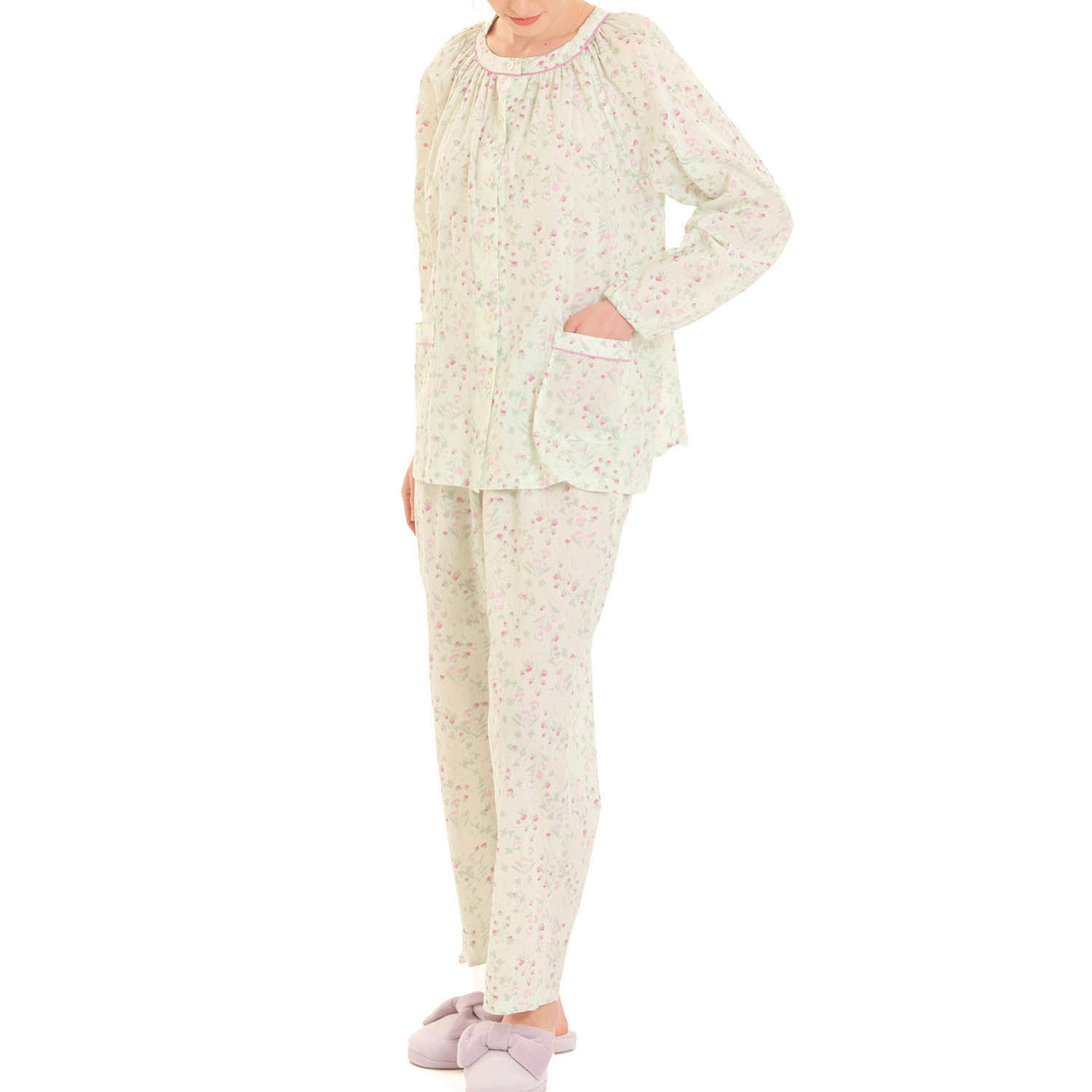 Narue 楊柳クローバーパジャマ - 画像16