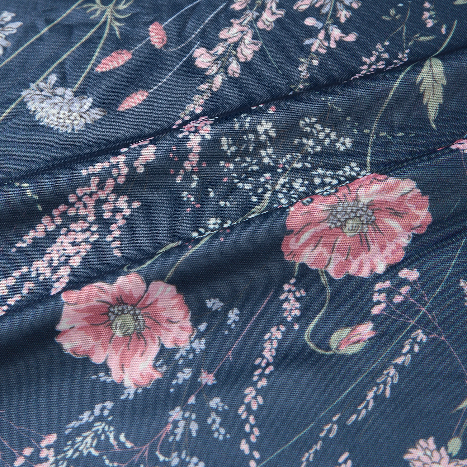 ジョワイユニュイ ポーチ付 携帯パジャマ Tスーツ ボタニカル - 画像10