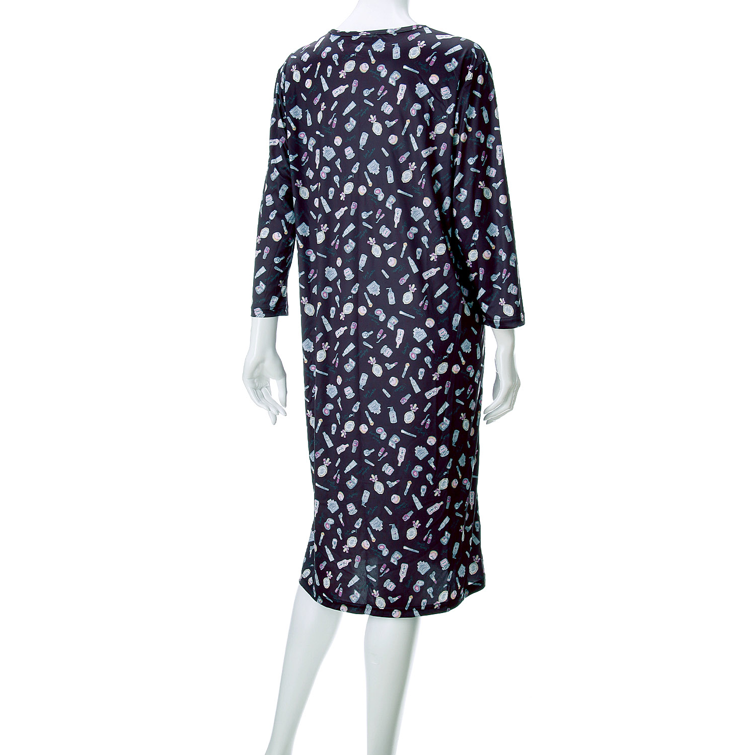 ジョワイユニュイ ポーチ付 携帯パジャマ ワンピース  コスメ - 画像3