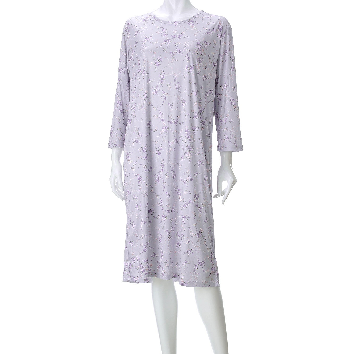 ジョワイユニュイ ポーチ付 携帯パジャマ ワンピース  リボンブーケ - 画像2