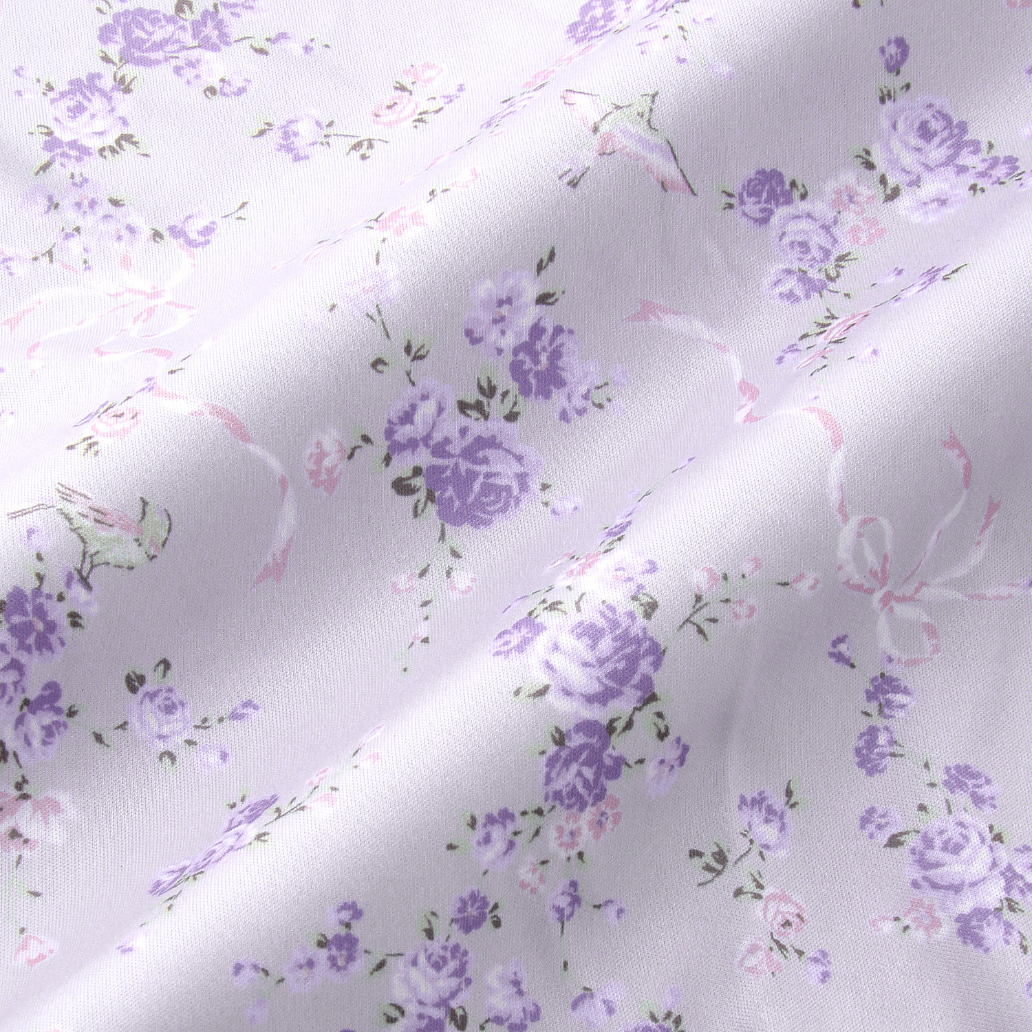 ジョワイユニュイ ポーチ付 携帯パジャマ ワンピース  リボンブーケ - 画像4