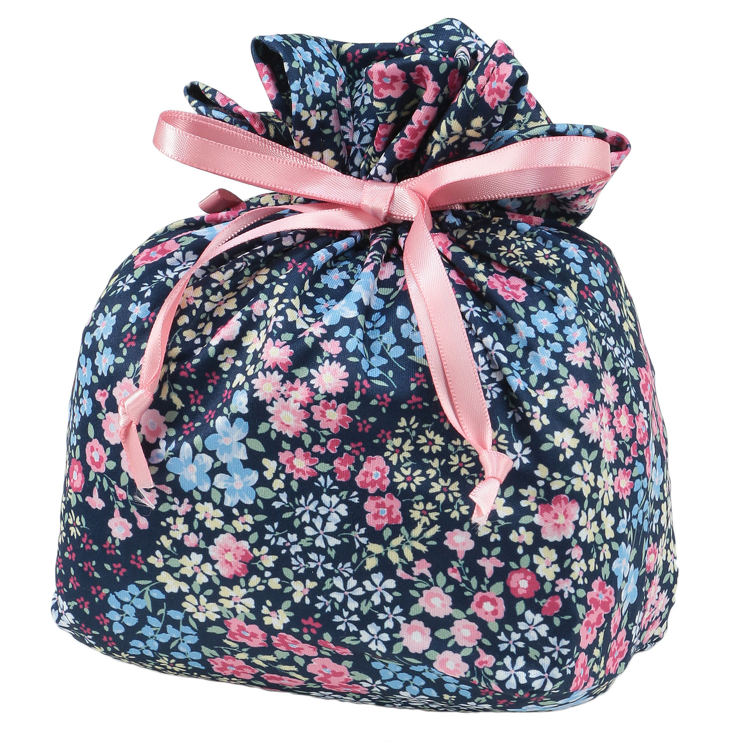 ジョワイユニュイ ポーチ付 携帯パジャマ Tスーツ フラワーガーデン - 画像5