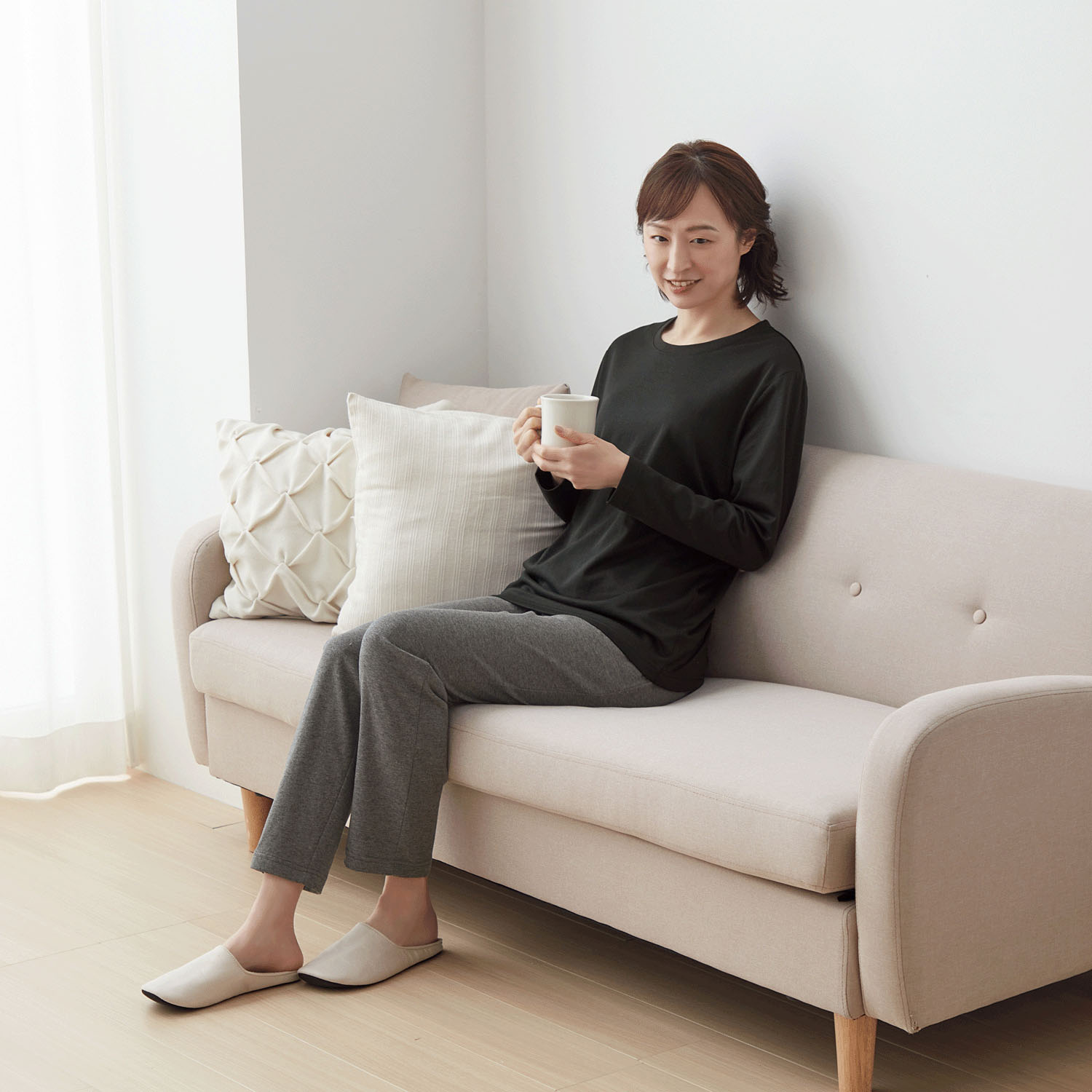 リカバリーケア レディースロングパンツ