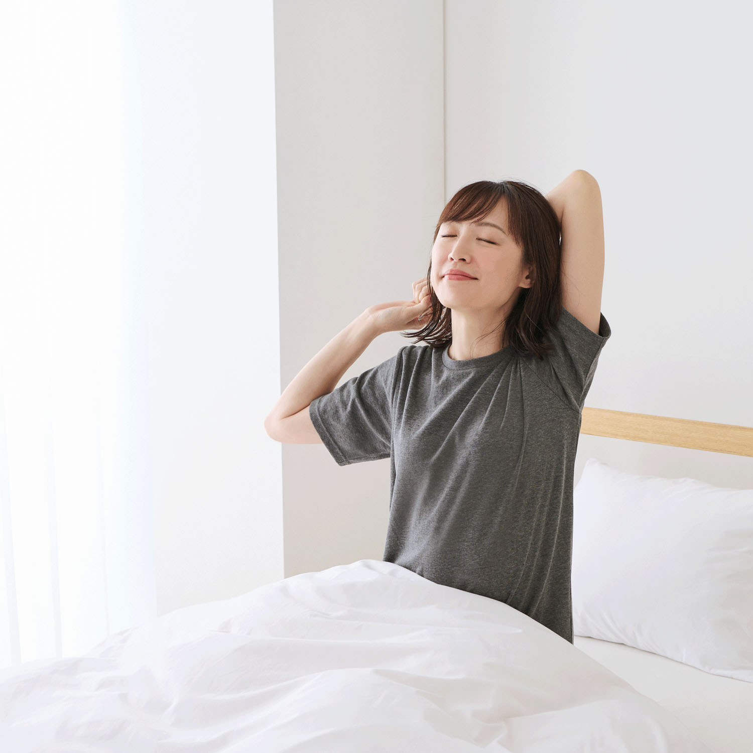 リカバリーケア レディース半袖シャツ - 画像1