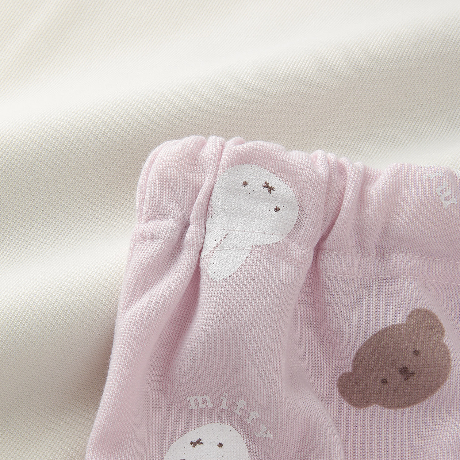 miffy ダンボール無地＆ボリス柄 長袖長パンツTスーツ  レディース - 画像5