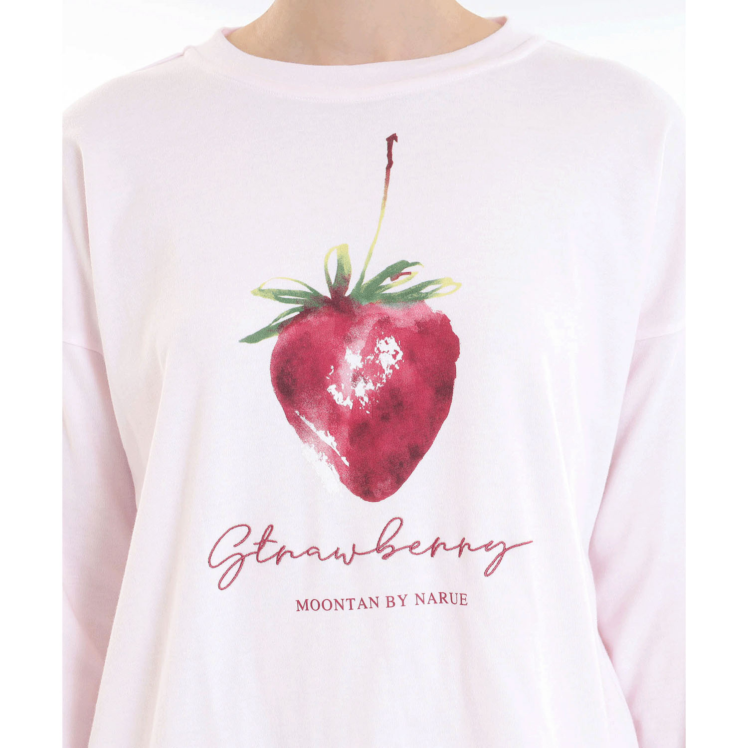 Narue コットンスムースいちごセットアップ - 画像12