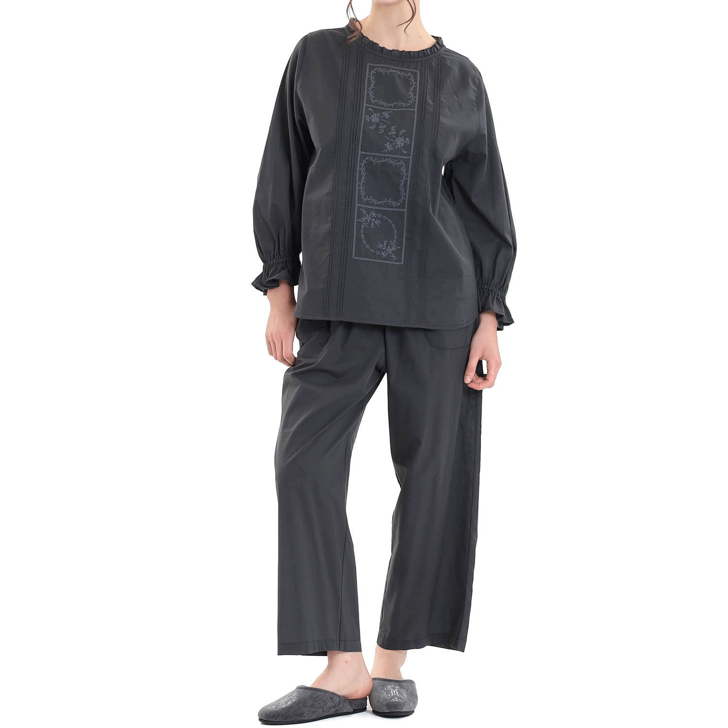 Narue 60ローンフローラピンタックパジャマ - 画像11