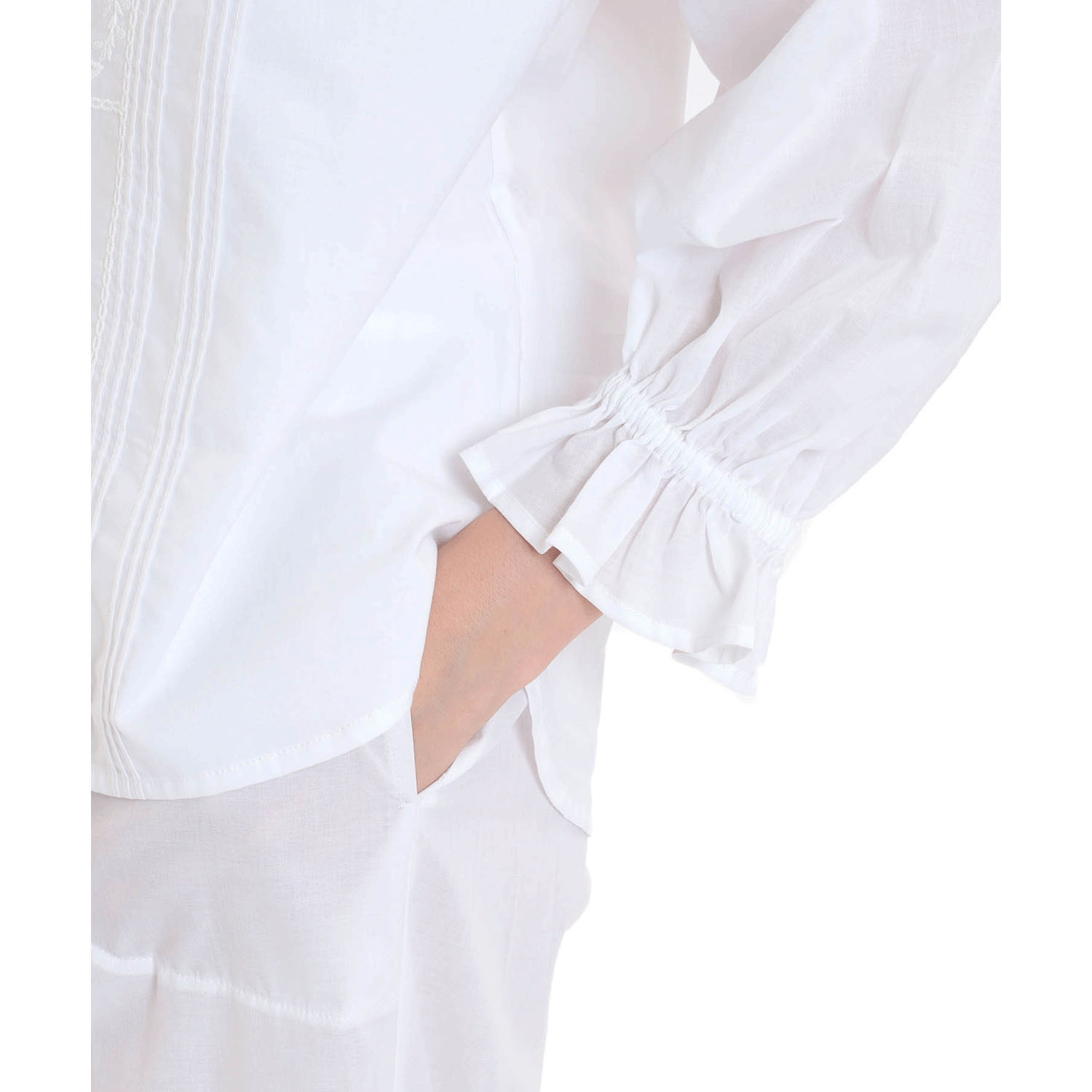 Narue 60ローンフローラピンタックパジャマ - 画像6