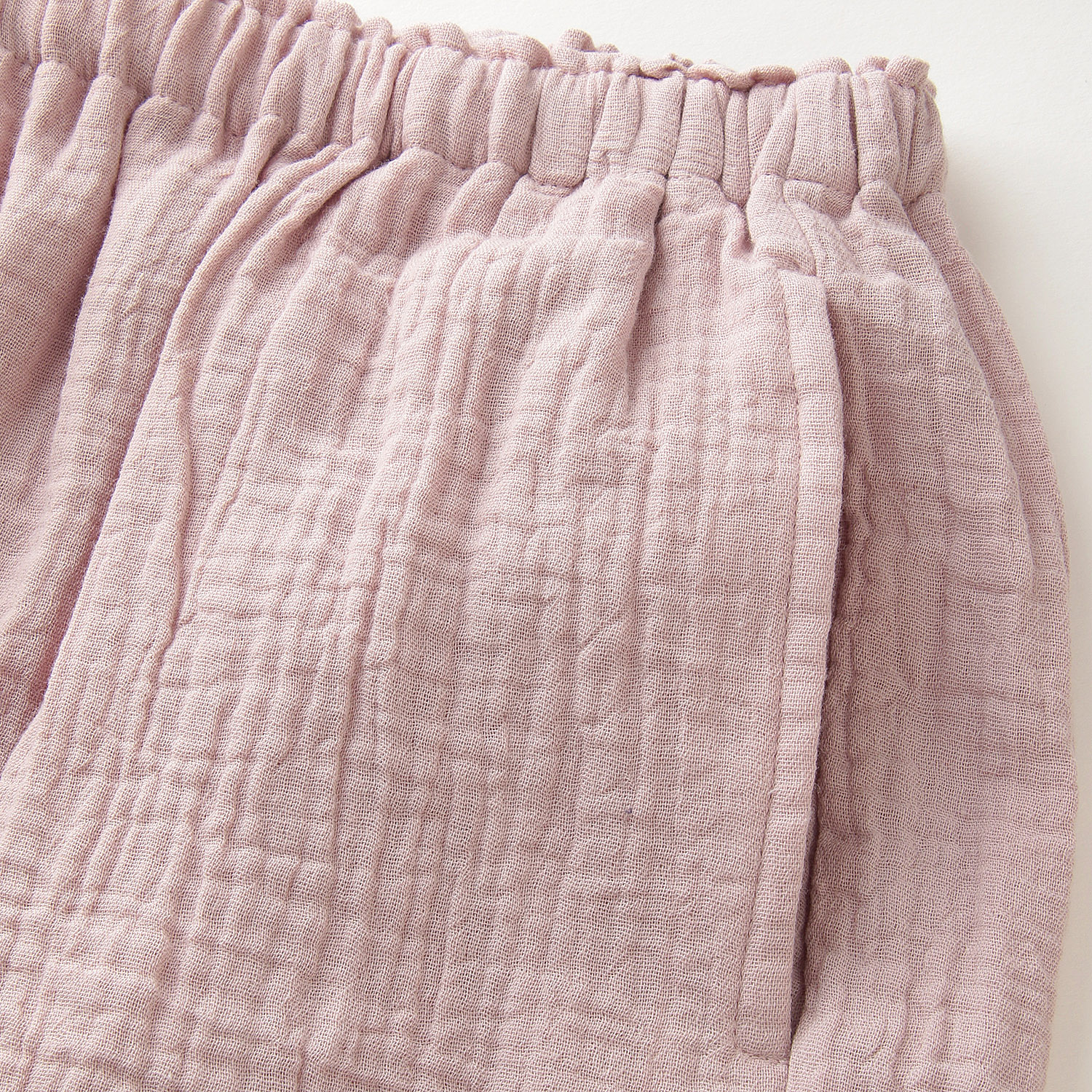 婦人 しじらWガーゼ無地パンツ - 画像4