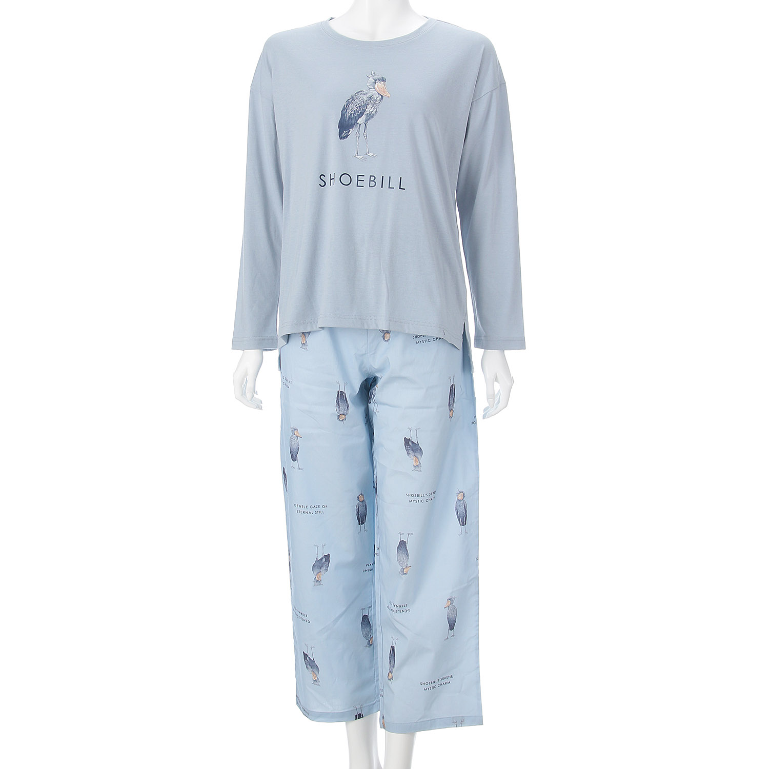 CandyCloset ハシビロコウ Tスーツパジャマ レディース - 画像3