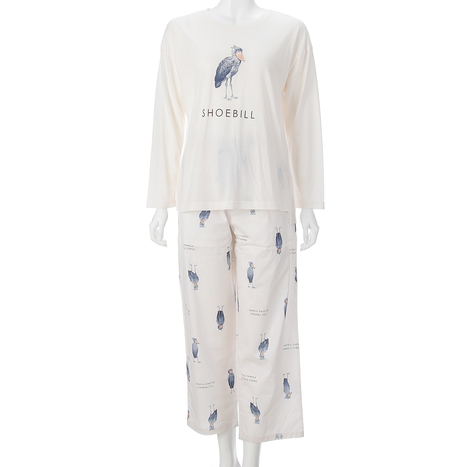 CandyCloset ハシビロコウ Tスーツパジャマ レディース - 画像1