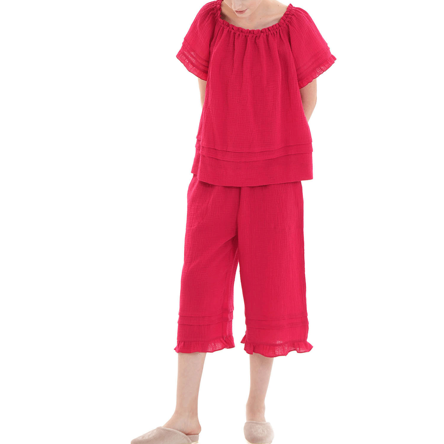 Narue シュークリームガーゼ（R）ライトセットアップ - 画像18