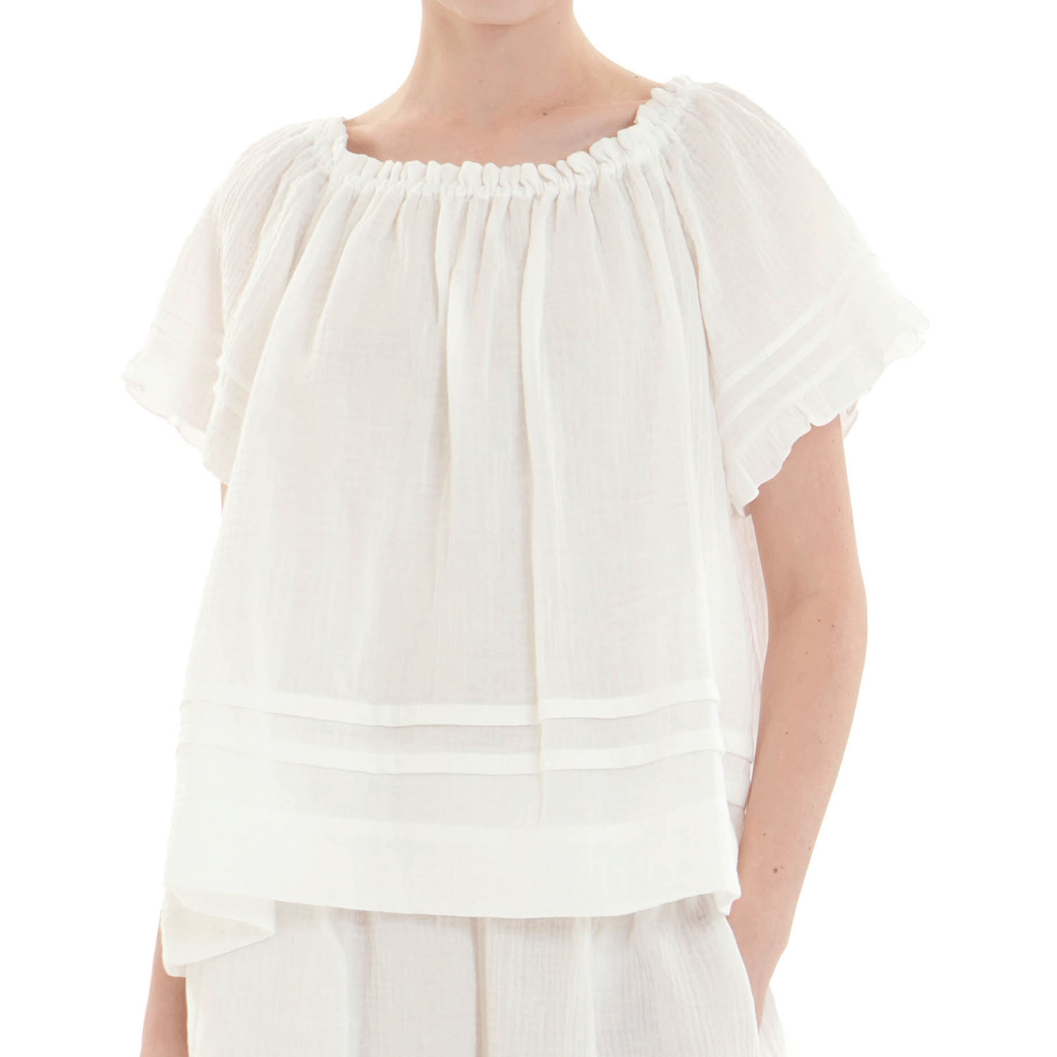 Narue シュークリームガーゼ（R）ライトセットアップ - 画像1