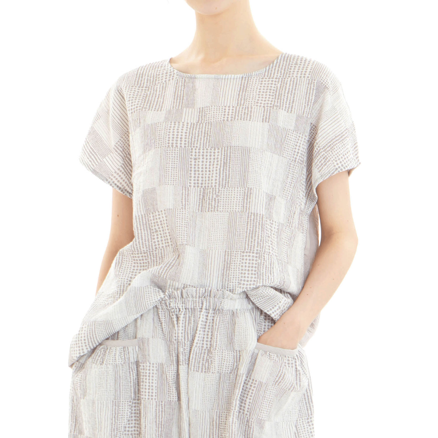 Narue シャーリングボイルさざれセットアップ - 画像2