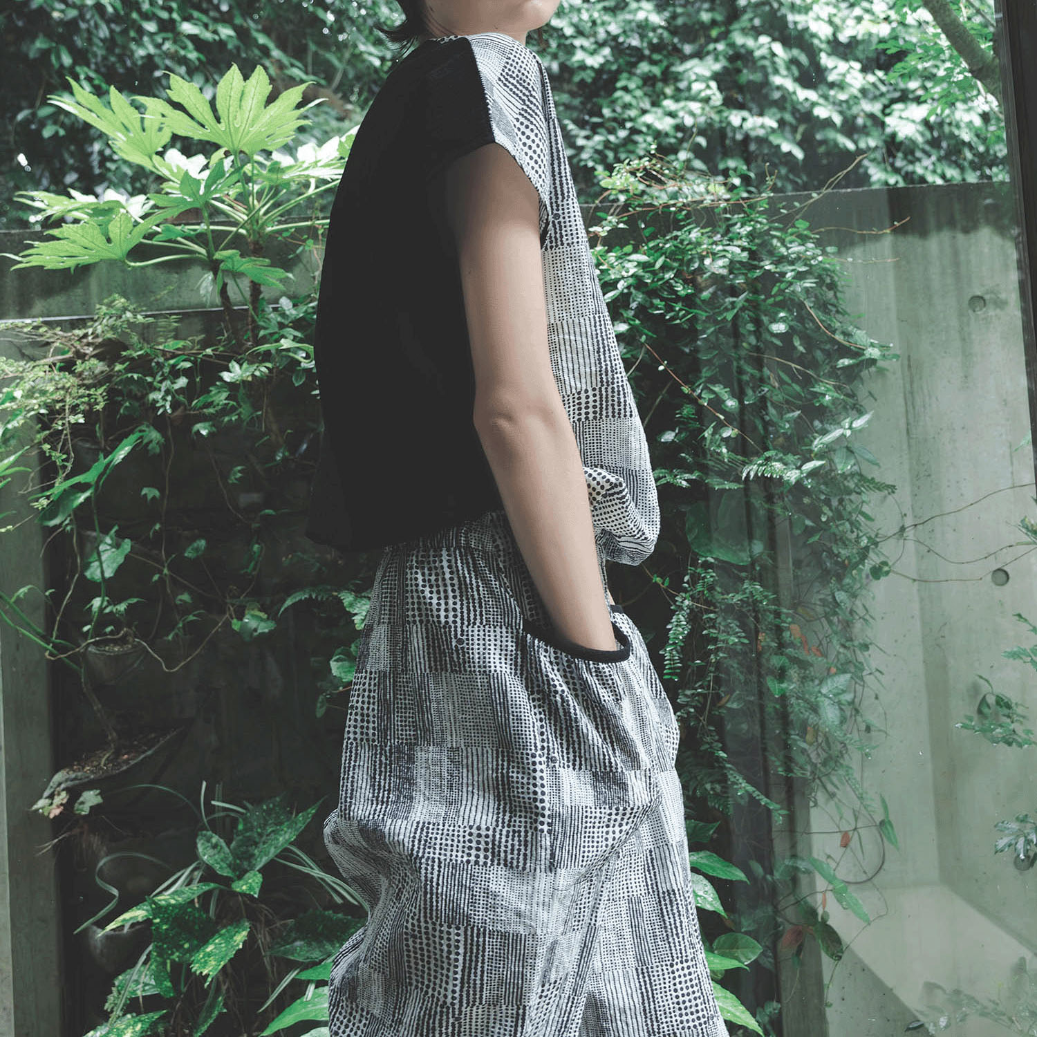 Narue シャーリングボイルさざれセットアップ