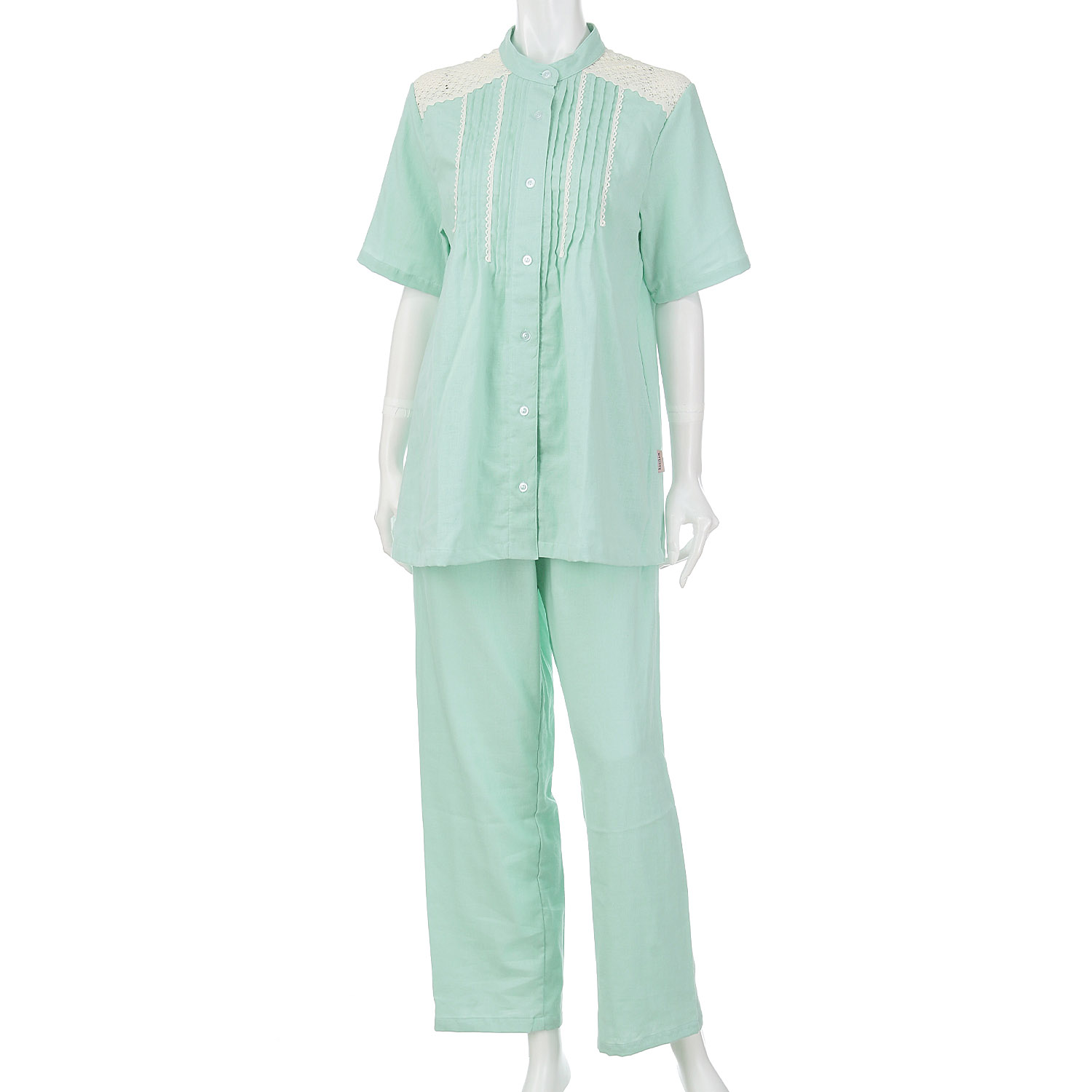 和晒しダブルガーゼパジャマ - 画像3