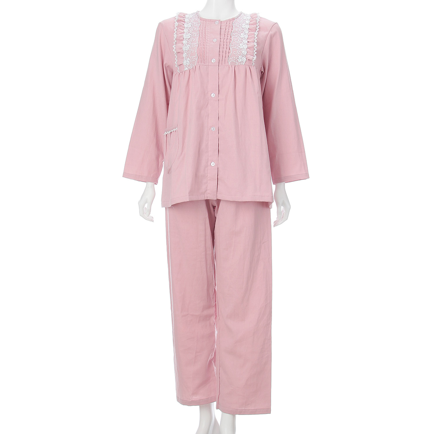 和晒しダブルガーゼパジャマ - 画像2