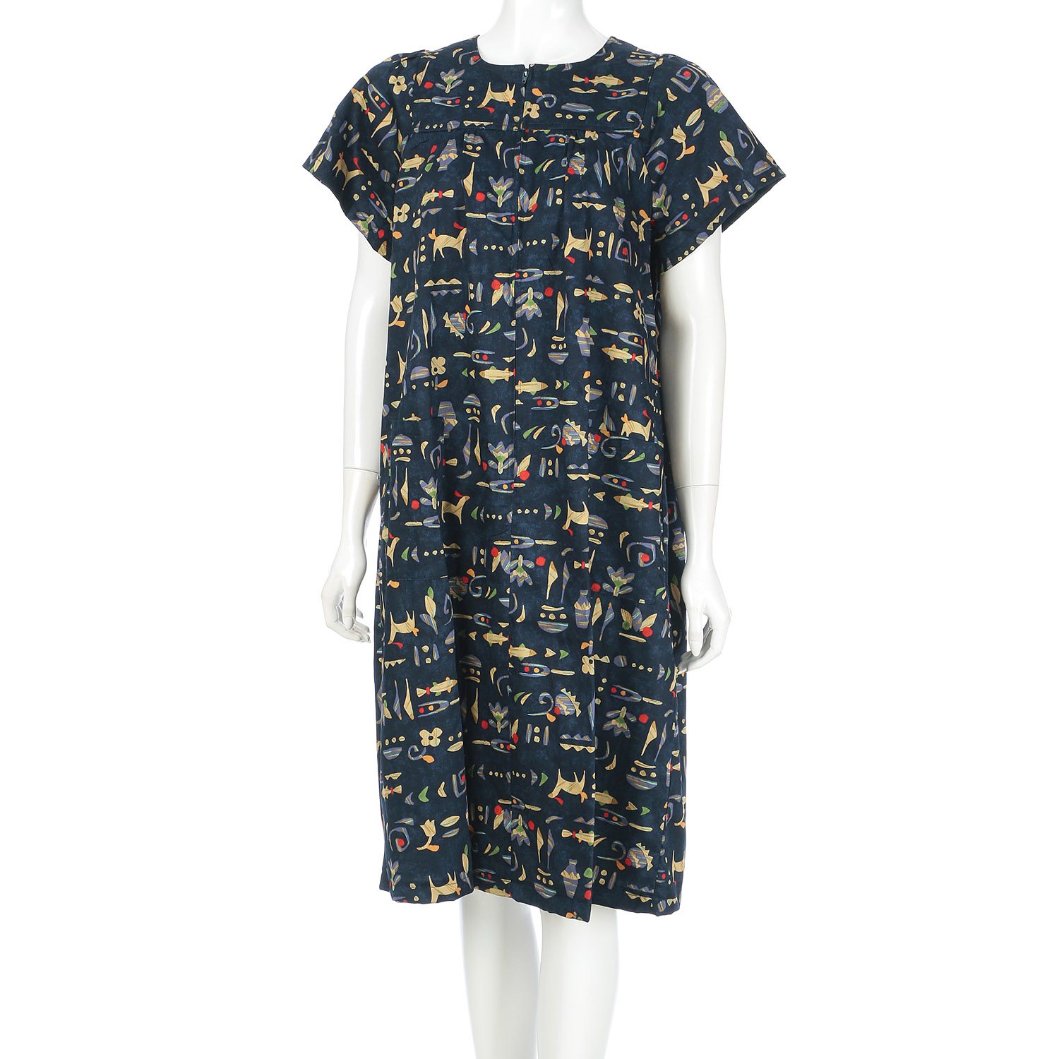 シルエスギャザーワンピース - 画像4