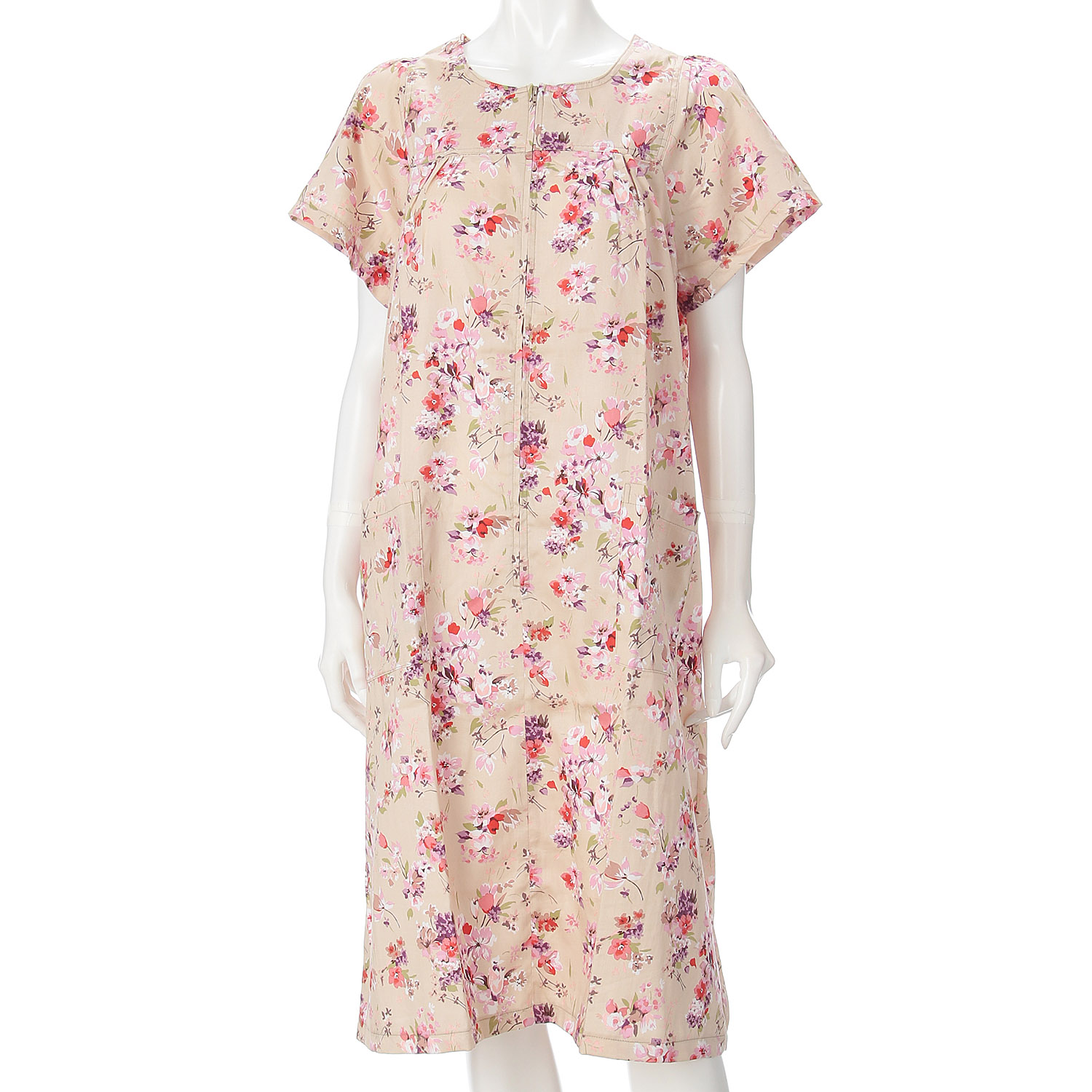 シルエスギャザーワンピース