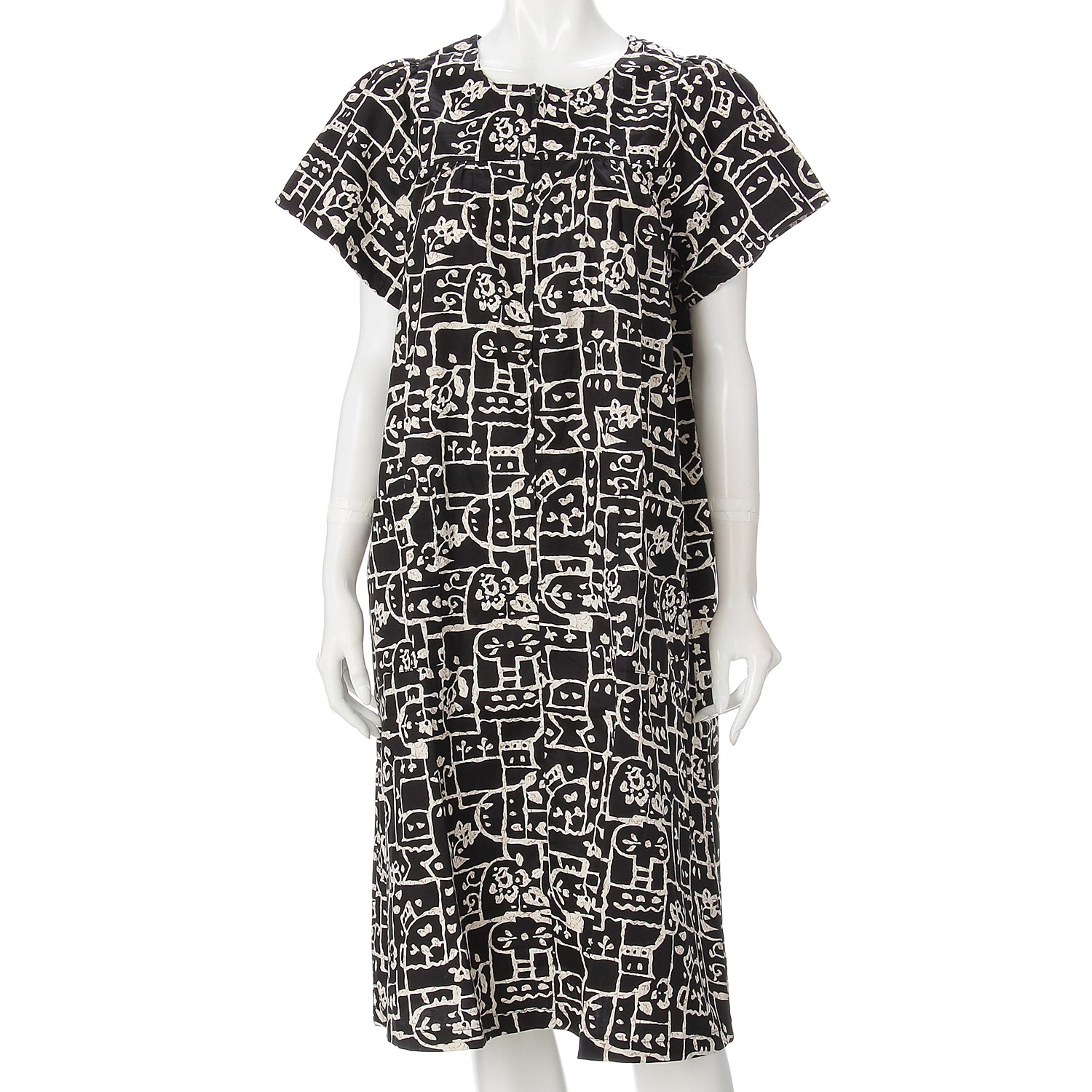 シルエスギャザーワンピース - 画像2