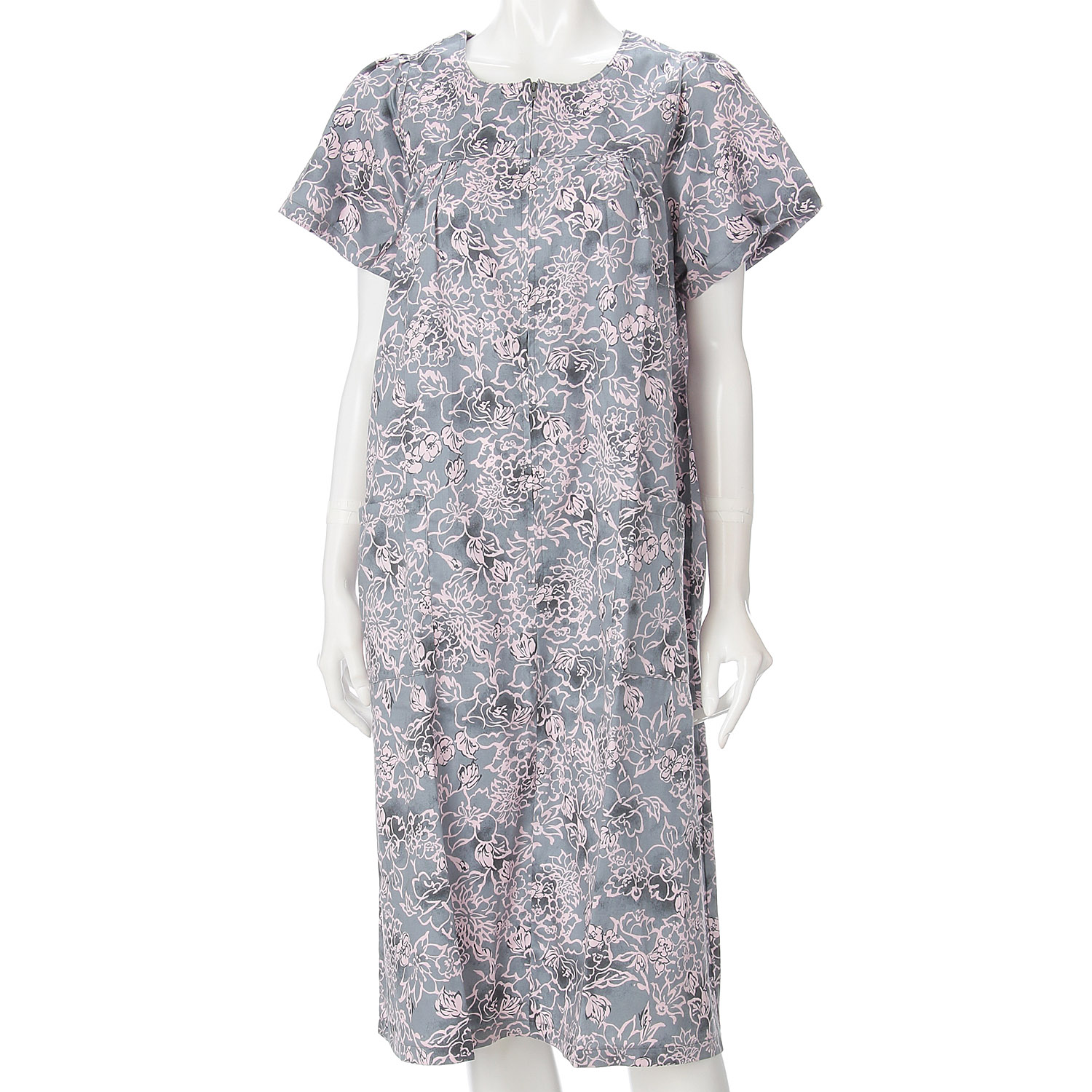 シルエスギャザーワンピース - 画像1