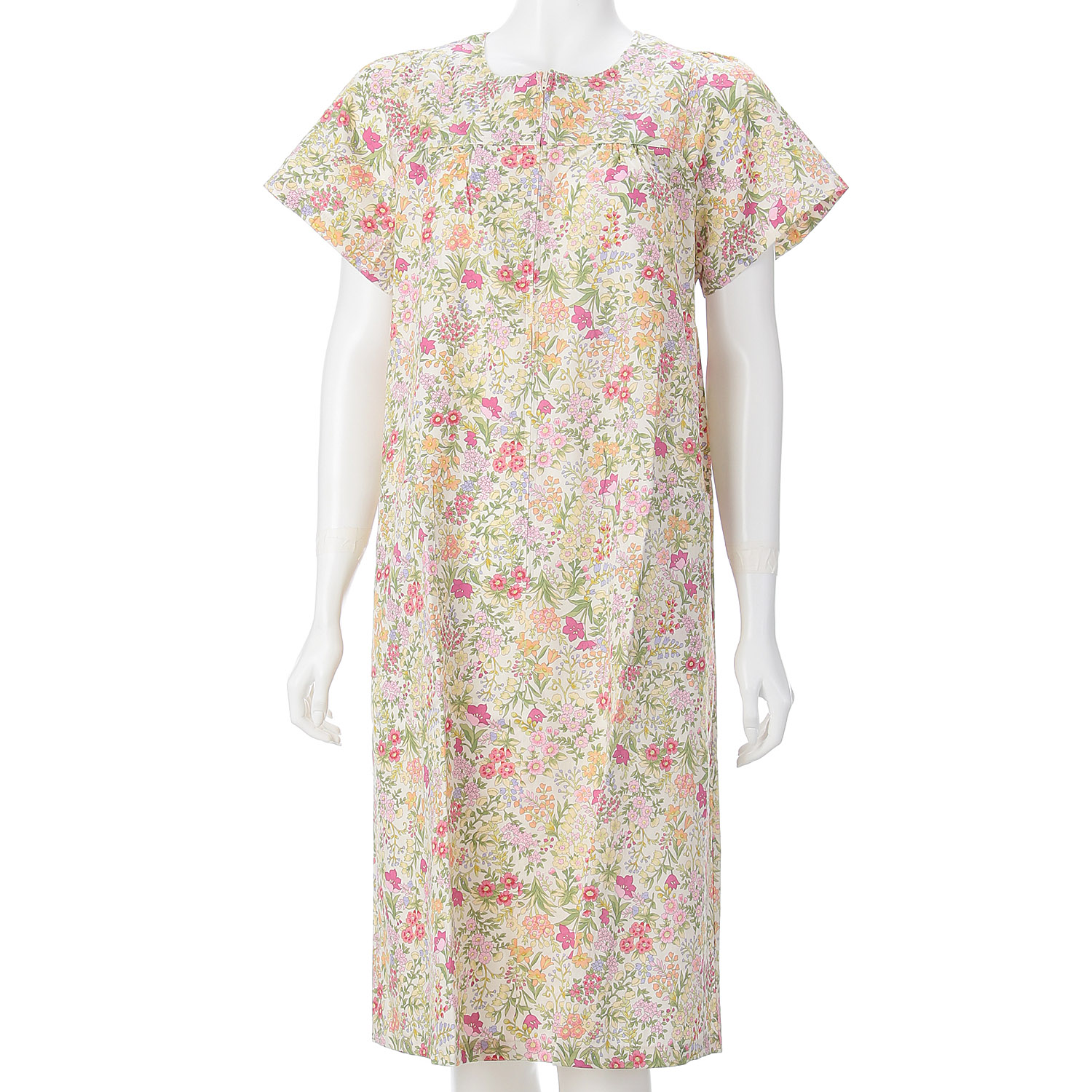 シルエスギャザーワンピース - 画像1