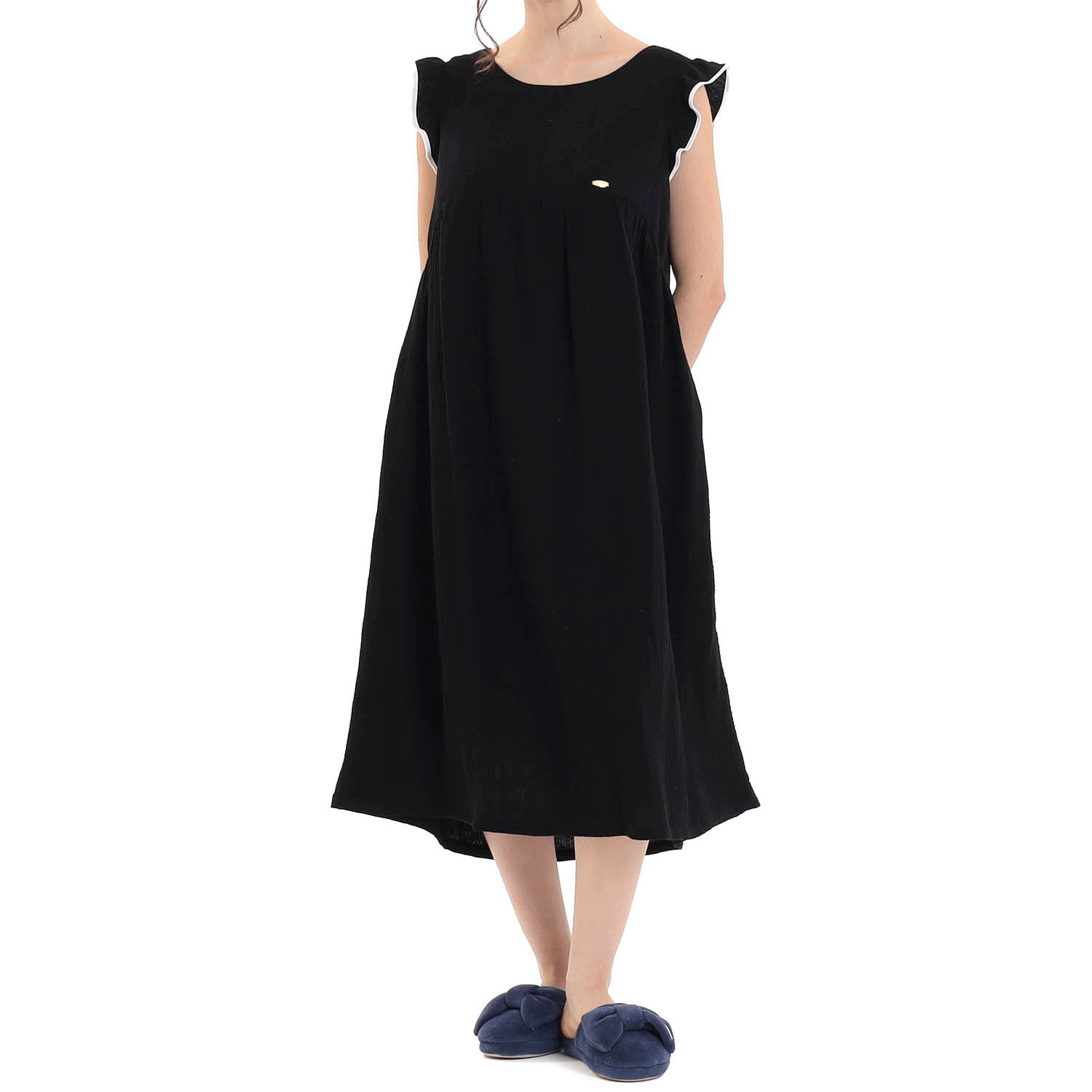 Narue シュークリームガーゼ（R）ベーシックルームドレス - 画像10