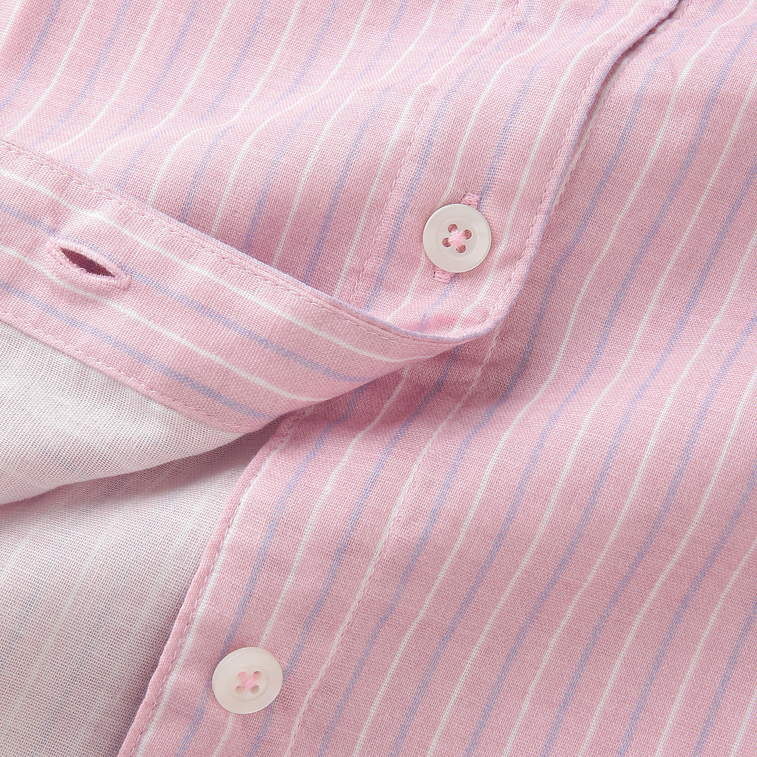 GUNZE キレイラボ Fitte（綿100％） ダブルガーゼ 長袖 ワンピース - 画像6