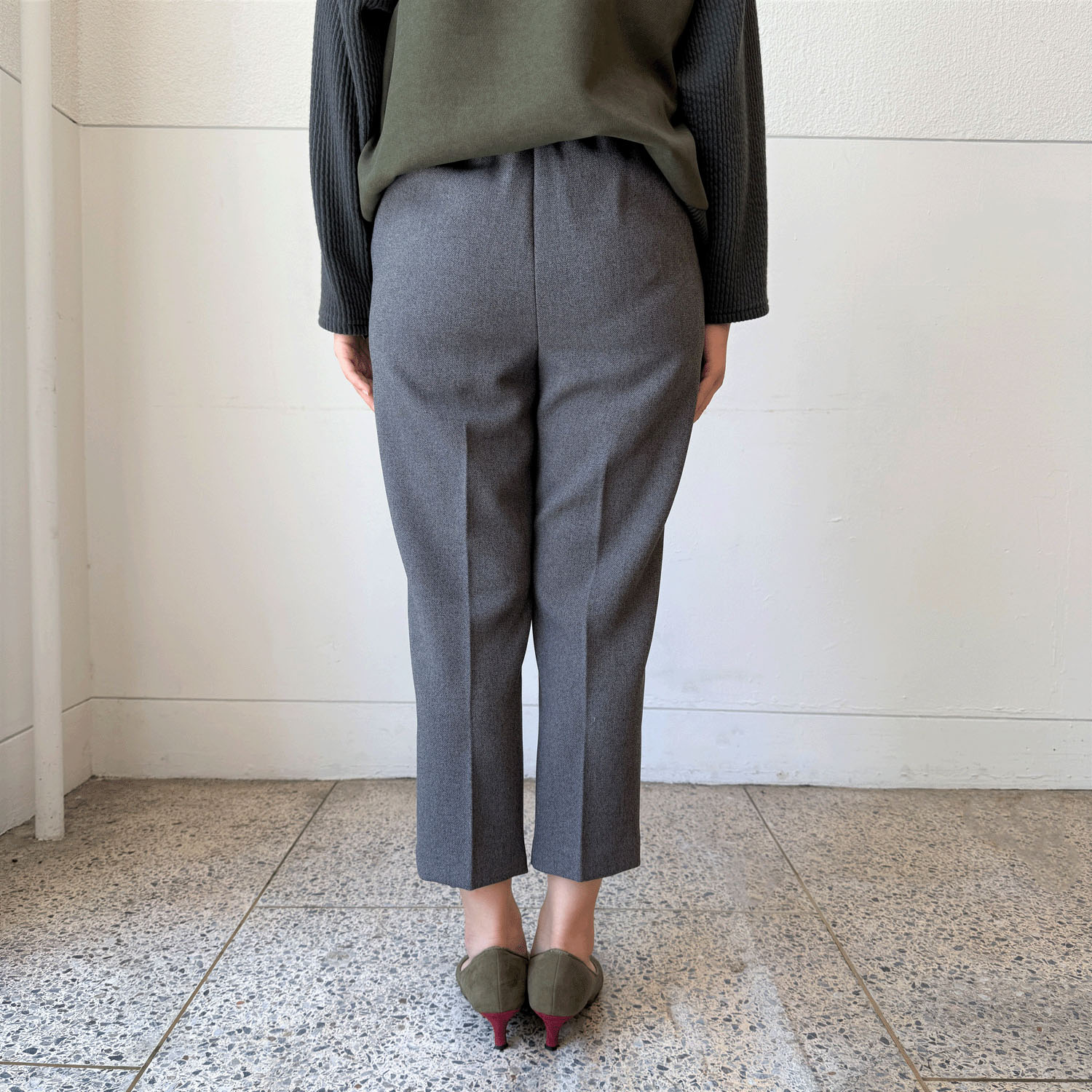 杢ベネ柔らかゴム膝出し55 - 画像3