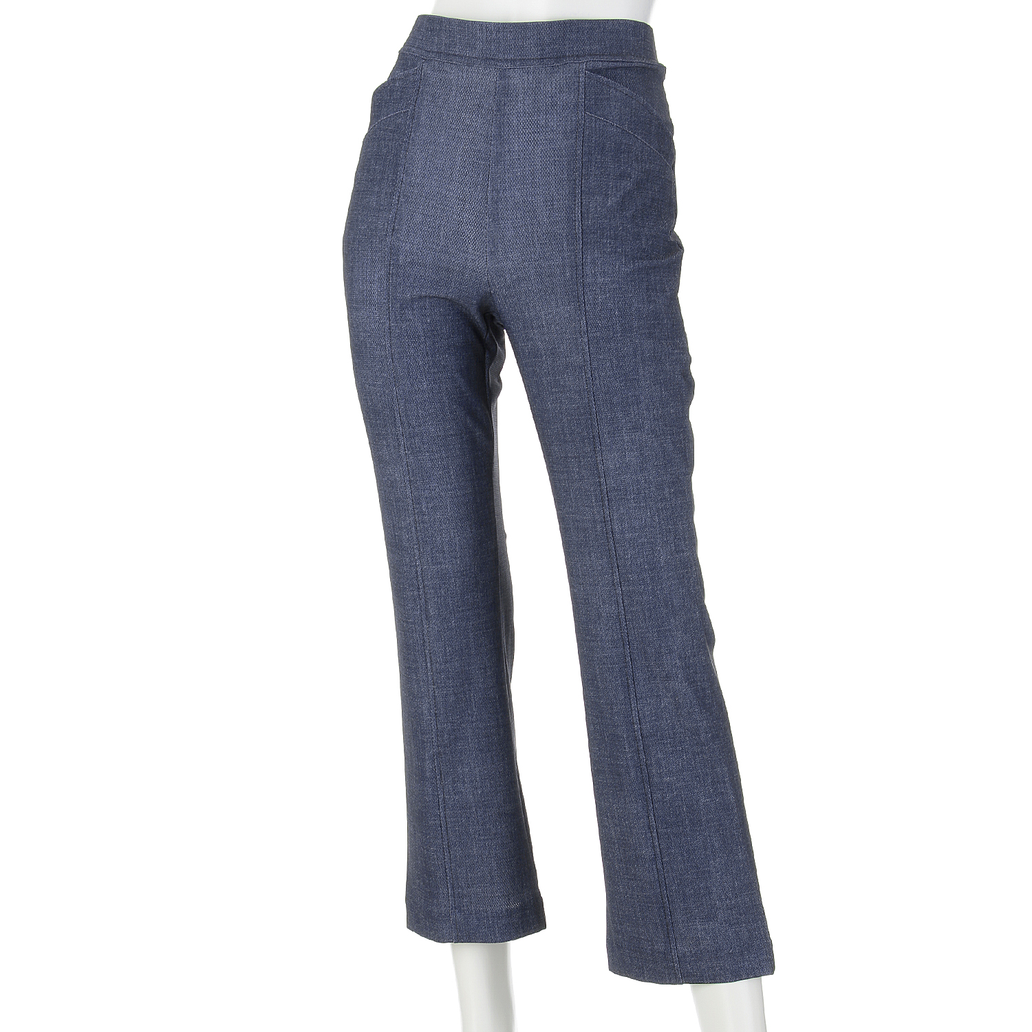 クールエフェクト デニムプリント フィットパンツ 股下65cm丈 - 画像11