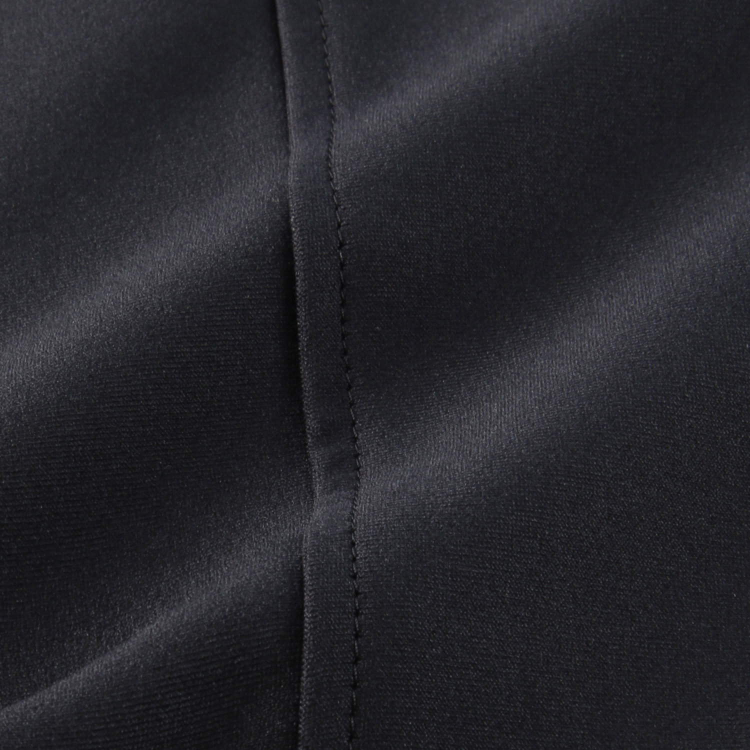 フィットパンツ 通年素材 黒無地 股下72cm丈 - 画像6