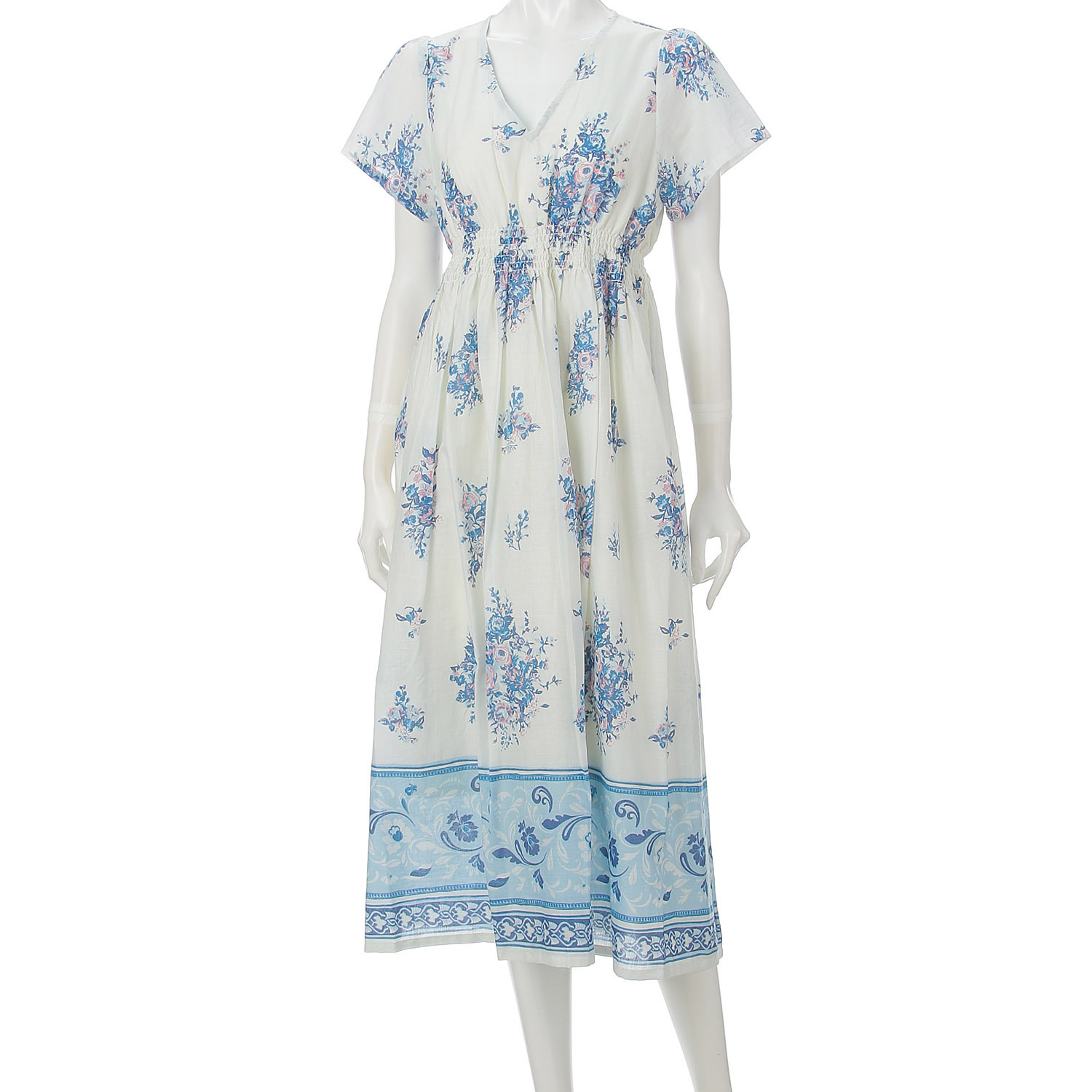 CUAインド綿ワンピース - 画像2