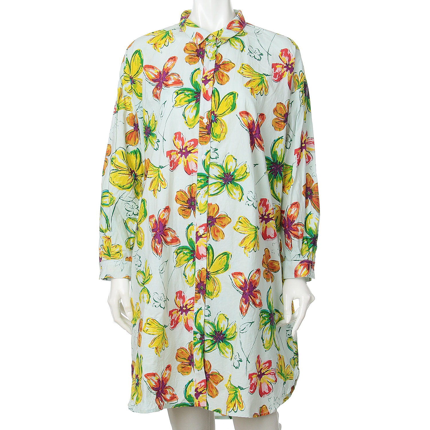 大きいお花プリント チュニック - 画像2