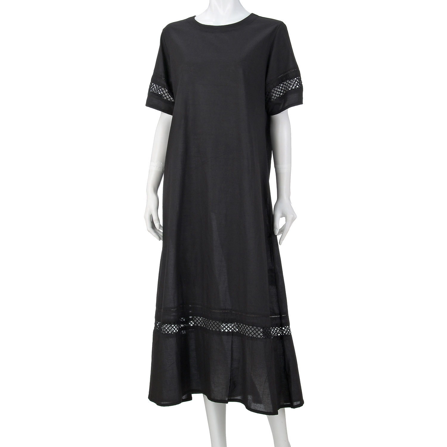 綿レース切替ワンピース - 画像4