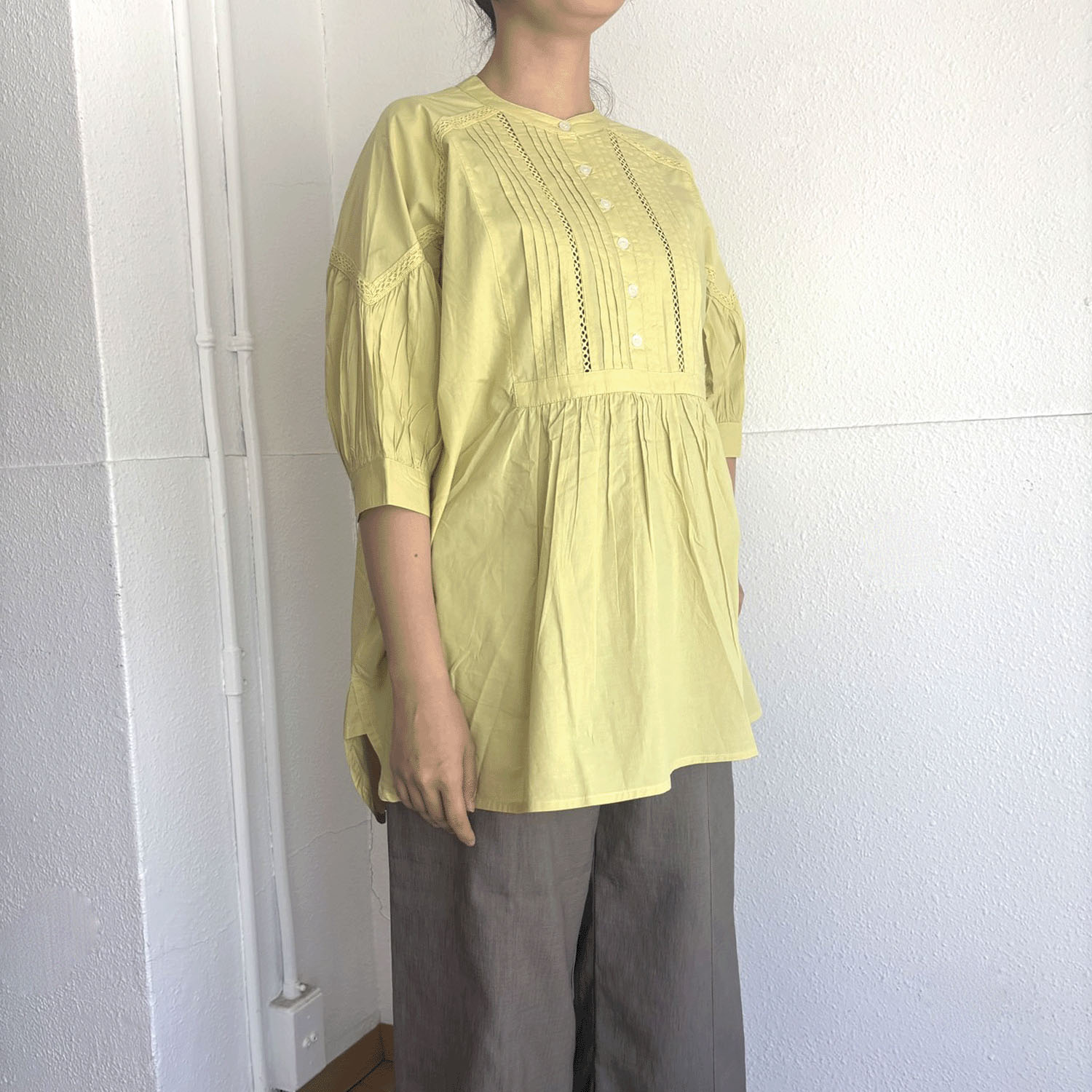 LUPILIEN ピンタックチュニック - 画像3