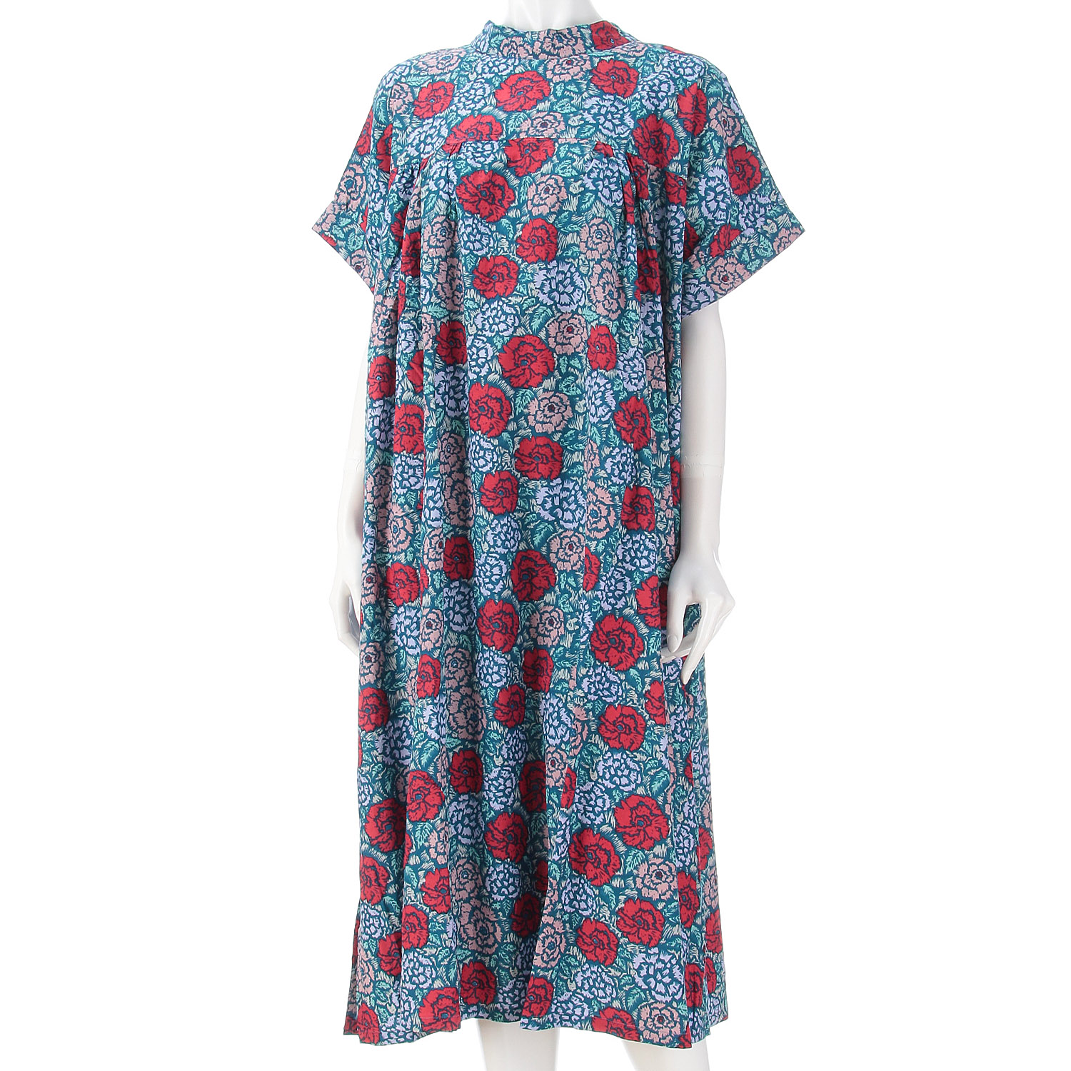 ドゥードゥルフラワープリント 2WAYワンピース - 画像9