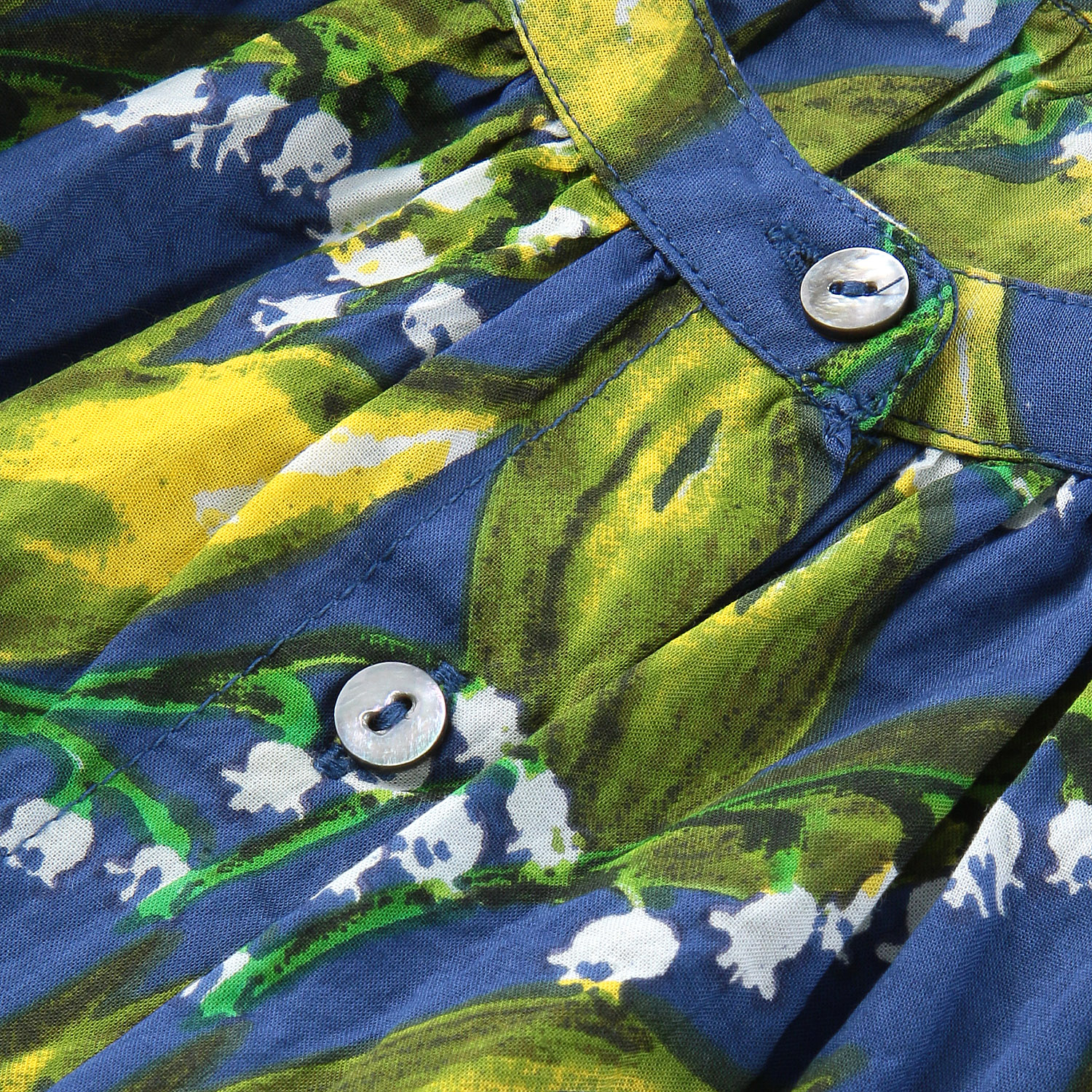 スズランプリント ノースリワンピース - 画像5