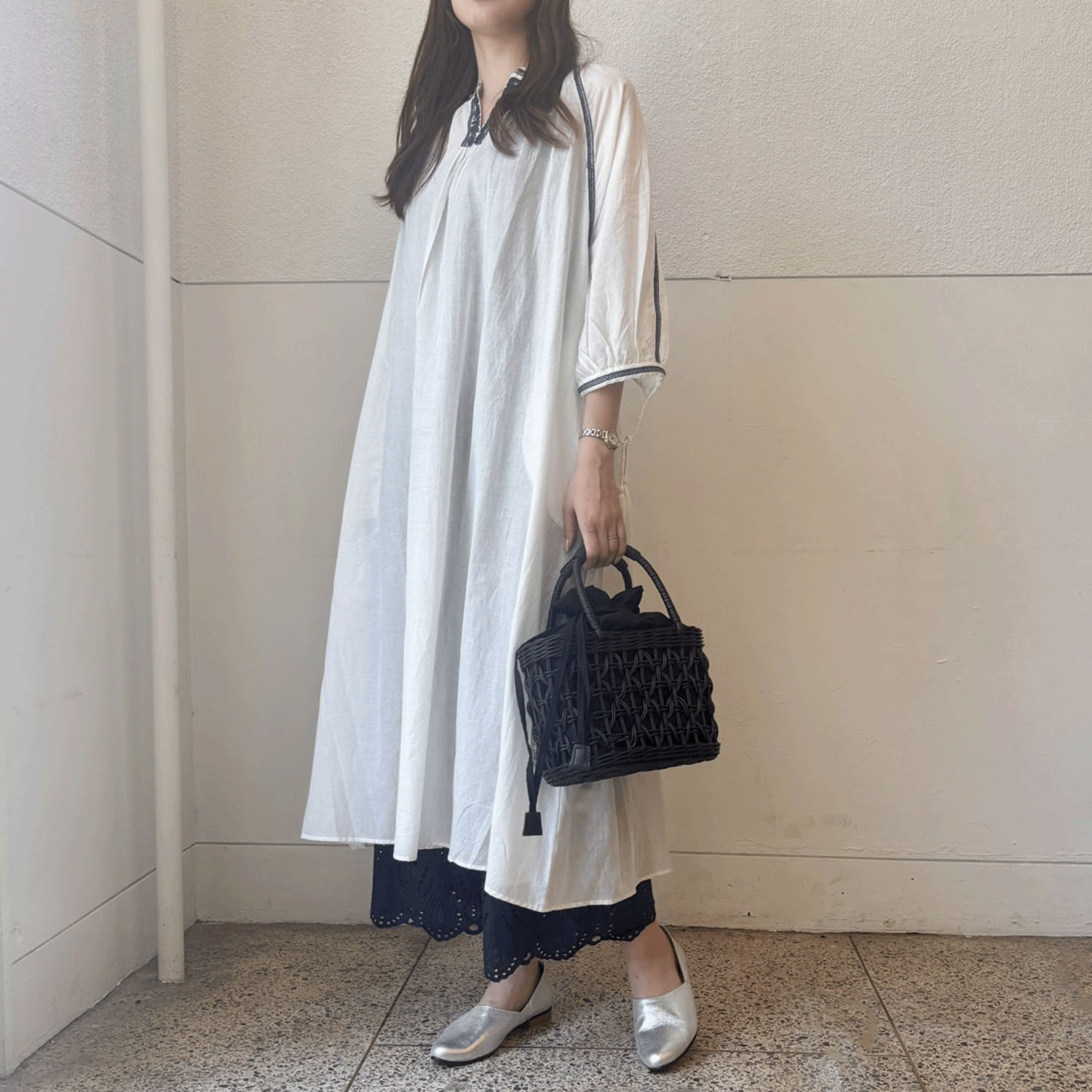 【LUPILIEN】 キャンブリック刺繍ワンピース - 画像14