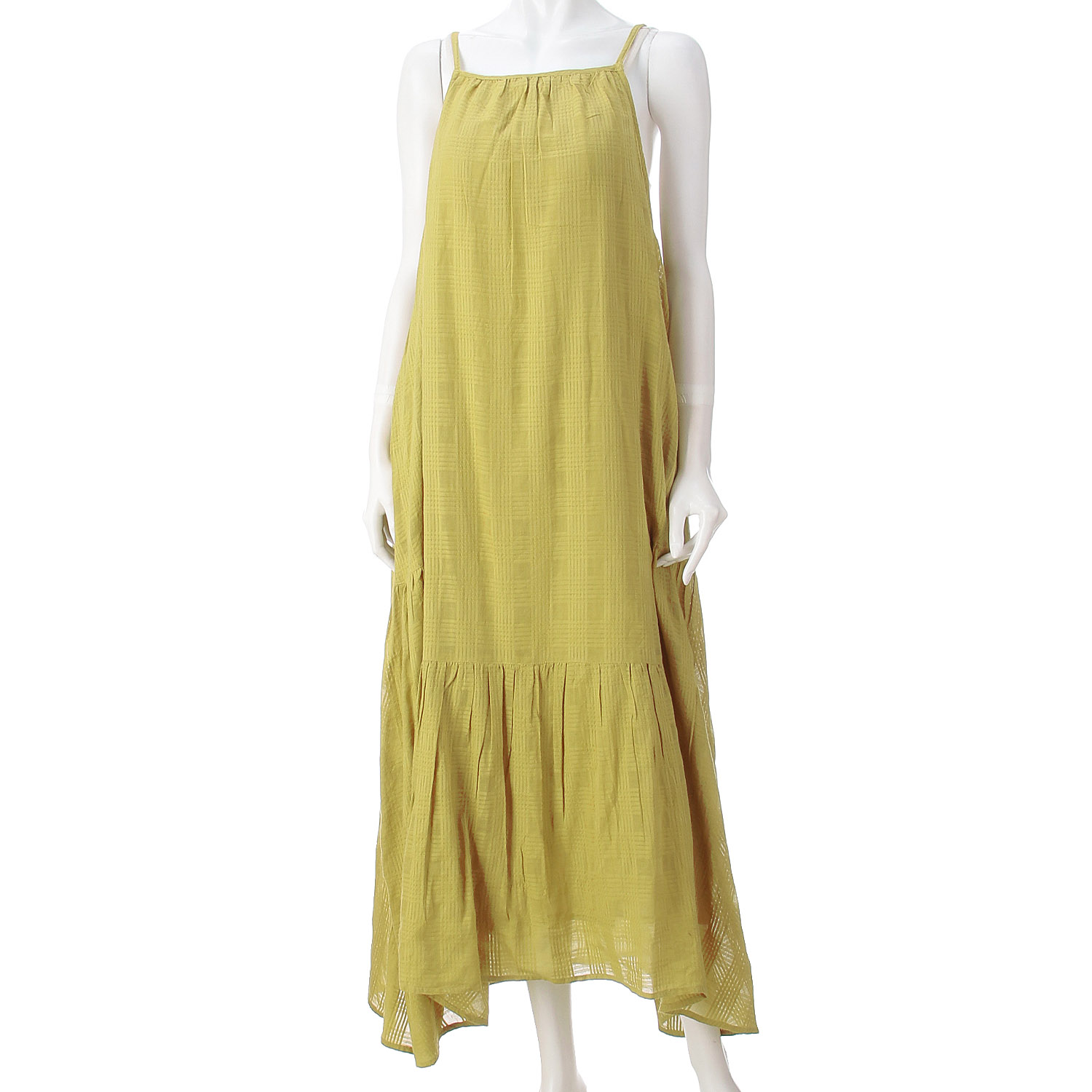 【LUPILIEN】 シアーチェックキャミワンピース - 画像17