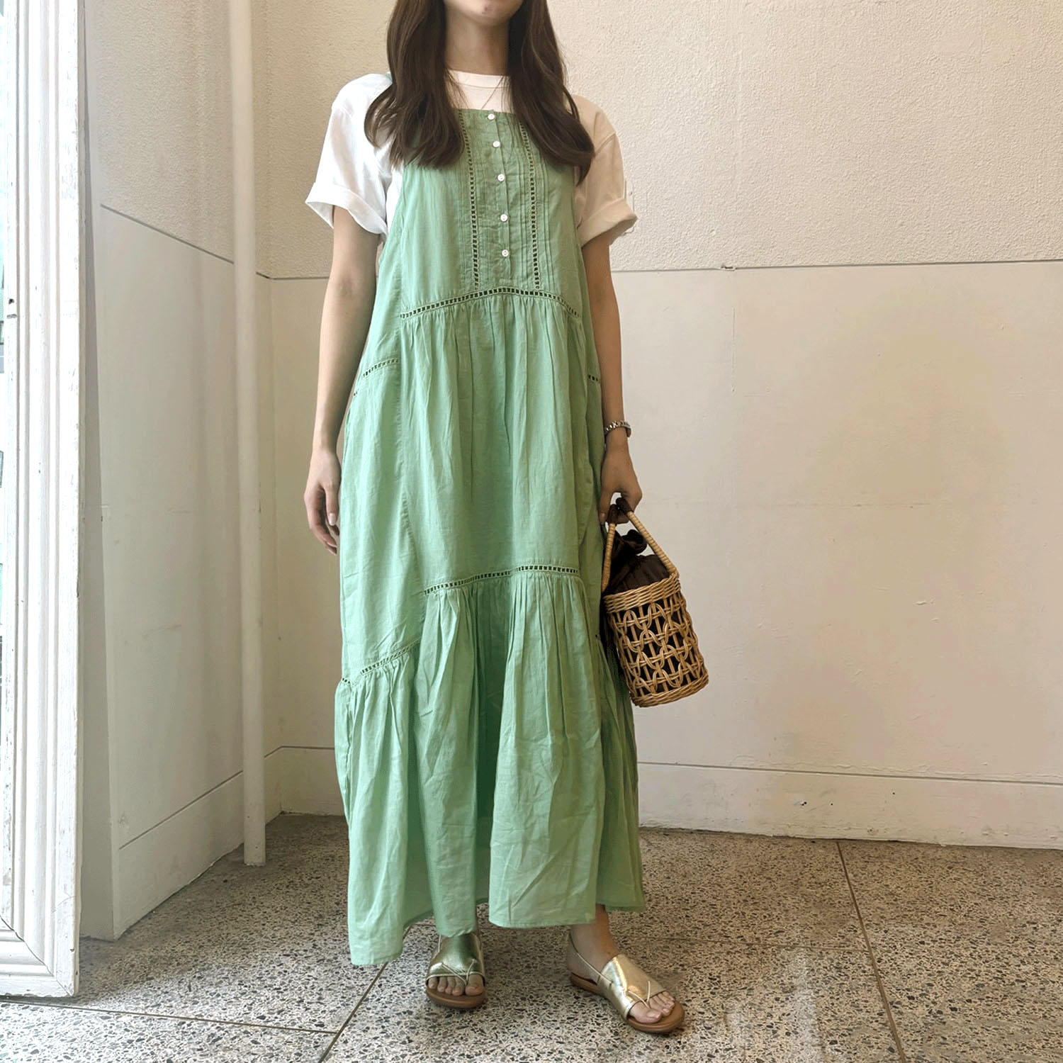 【LUPILIEN】 ボイルキャミワンピース - 画像14