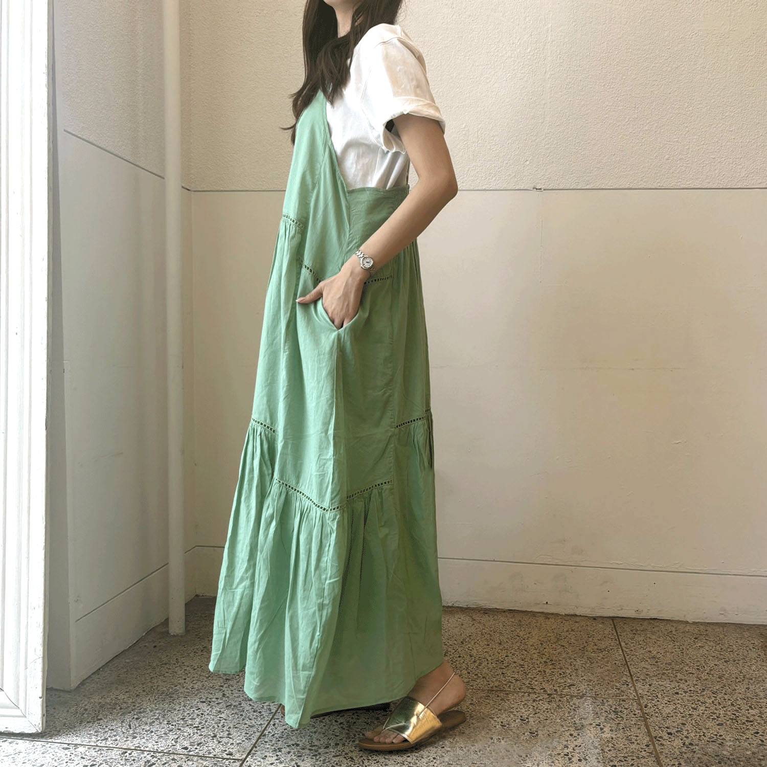 【LUPILIEN】 ボイルキャミワンピース - 画像16