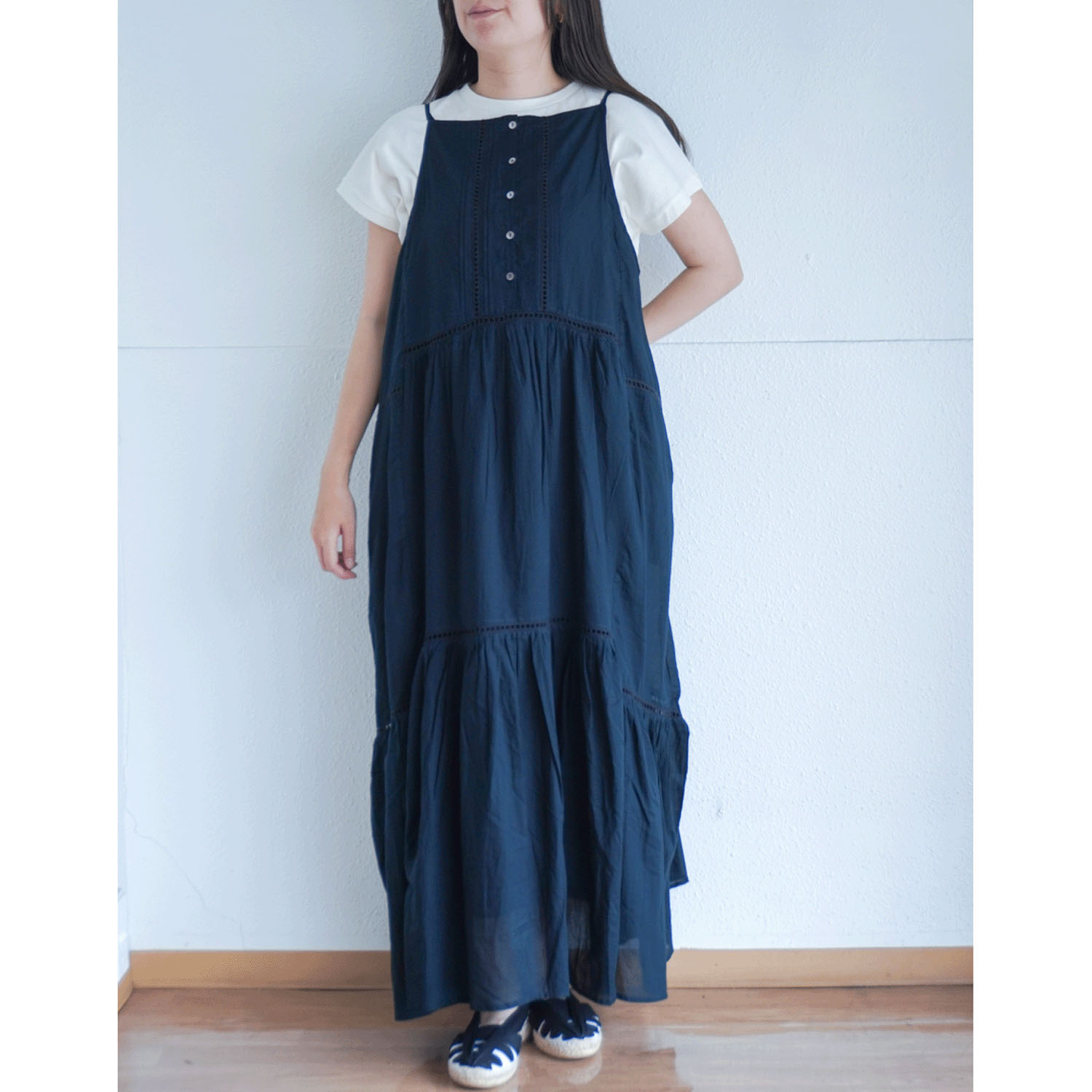 【LUPILIEN】 ボイルキャミワンピース - 画像1