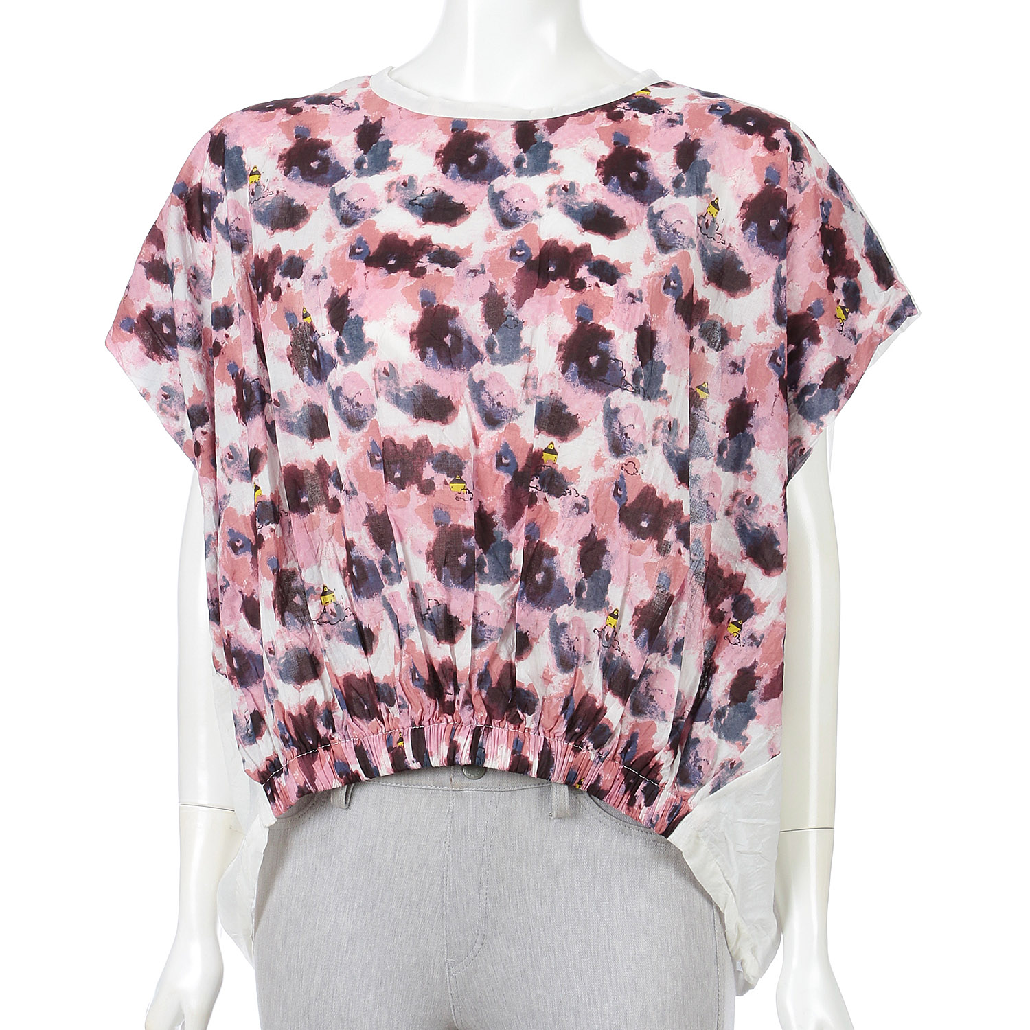 ボイル雲プリント ギャザープルオーバー - 画像3