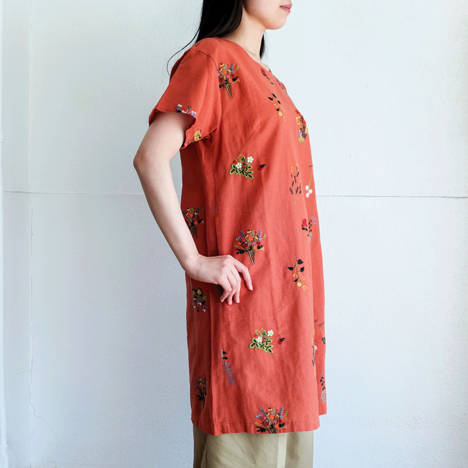 刺繍使いチュニック - 画像2