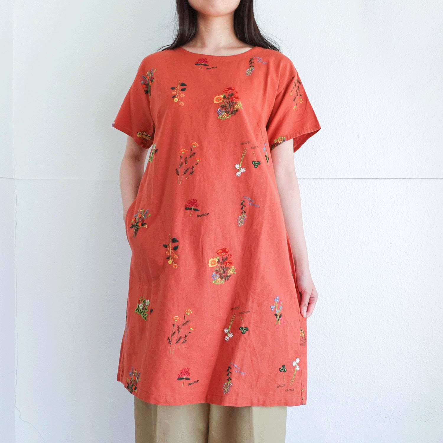 刺繍使いチュニック - 画像1