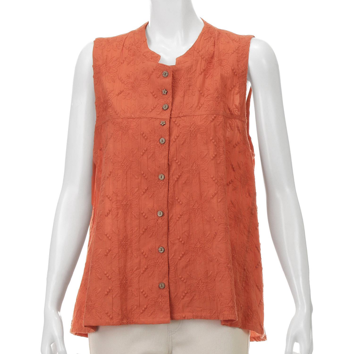 刺繍使いベスト - 画像14