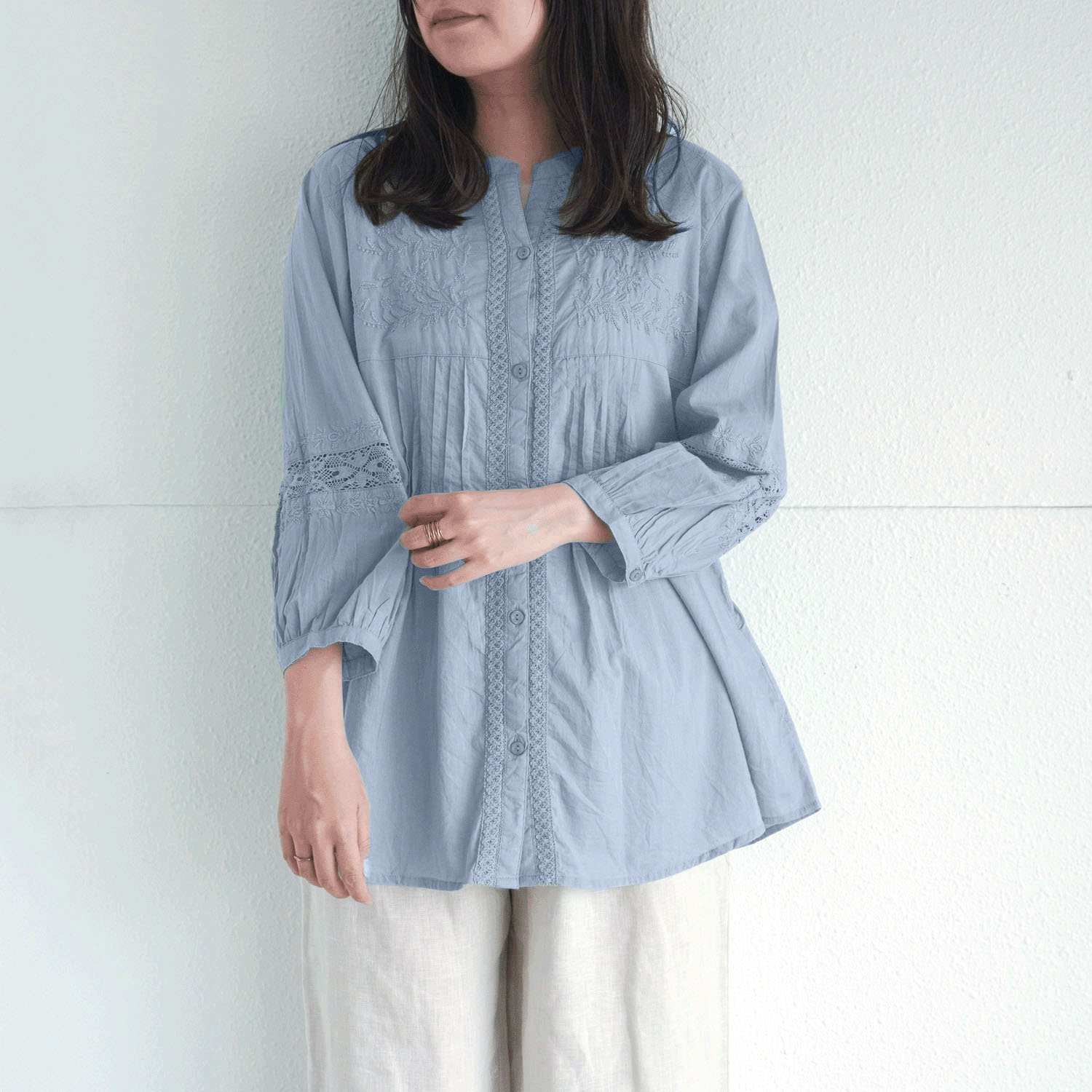 刺繍デザインブラウス - 画像18