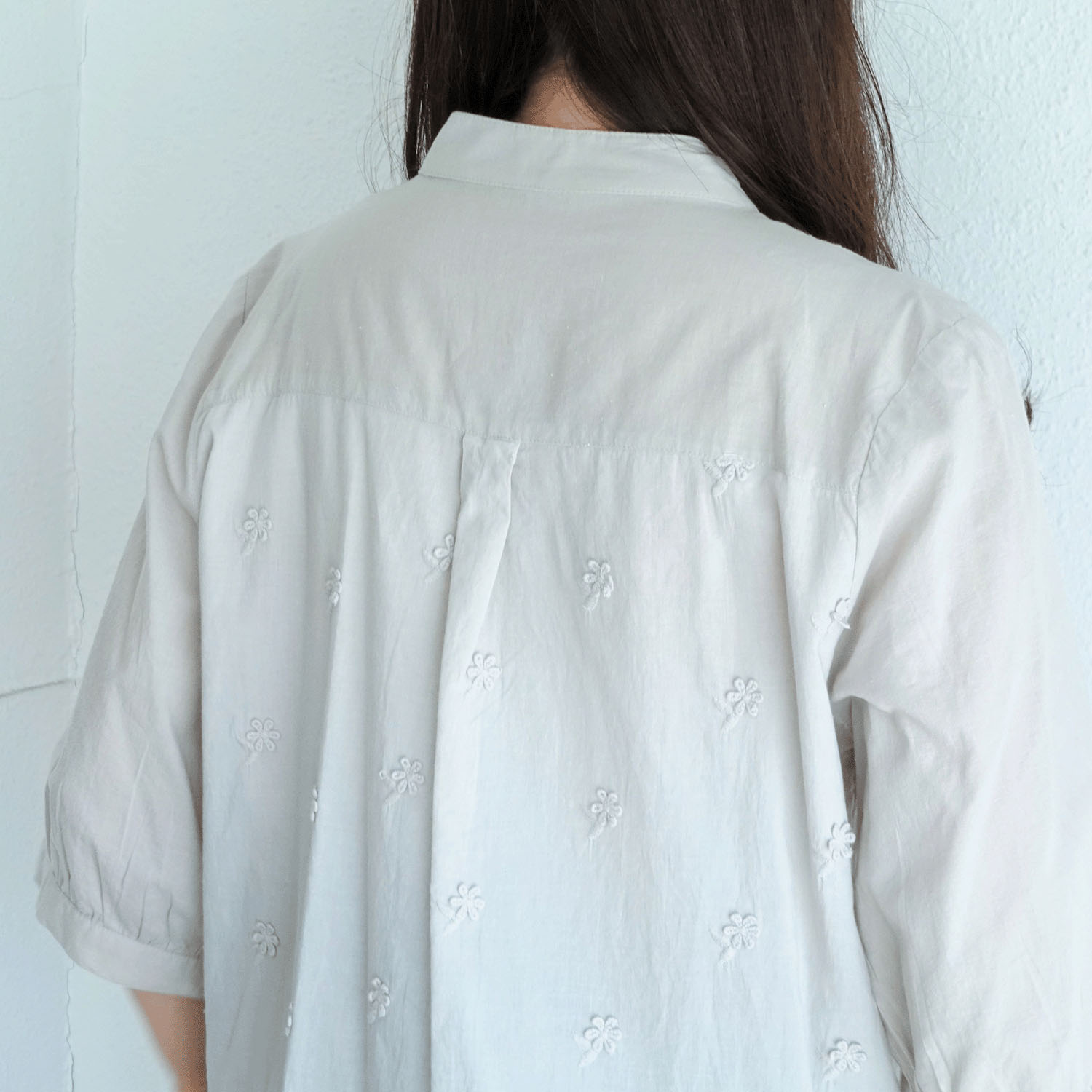 3D刺繍ブラウス - 画像5