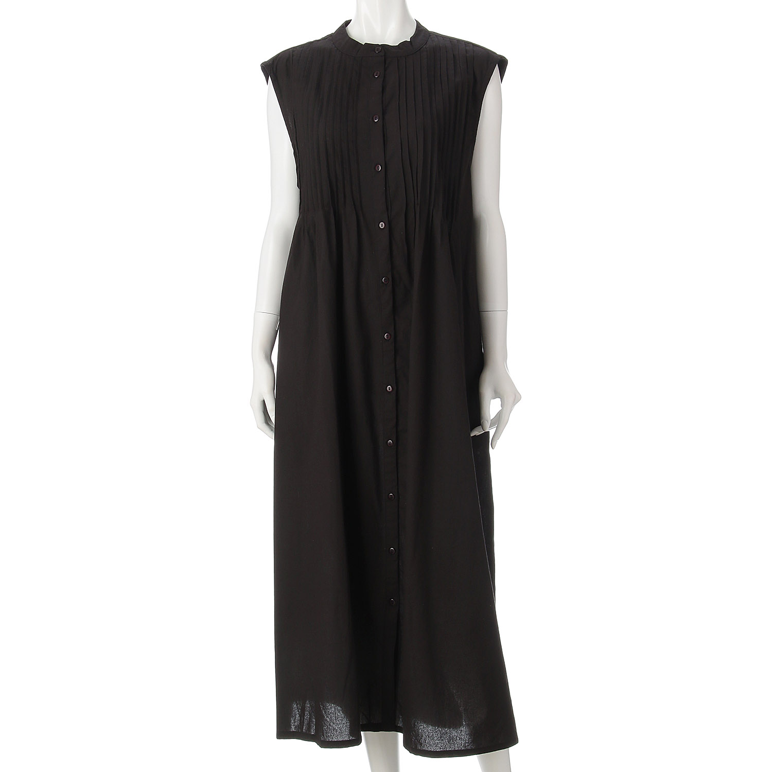 ピンタックデザインワンピース - 画像2