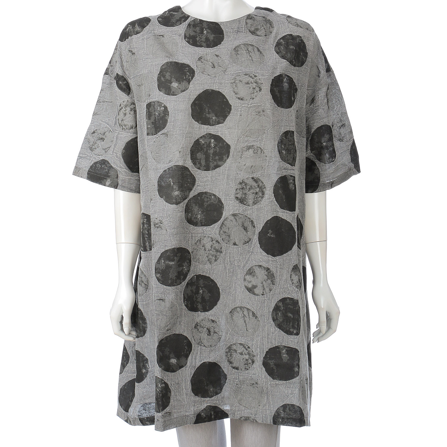 ドットプリントチュニック - 画像1